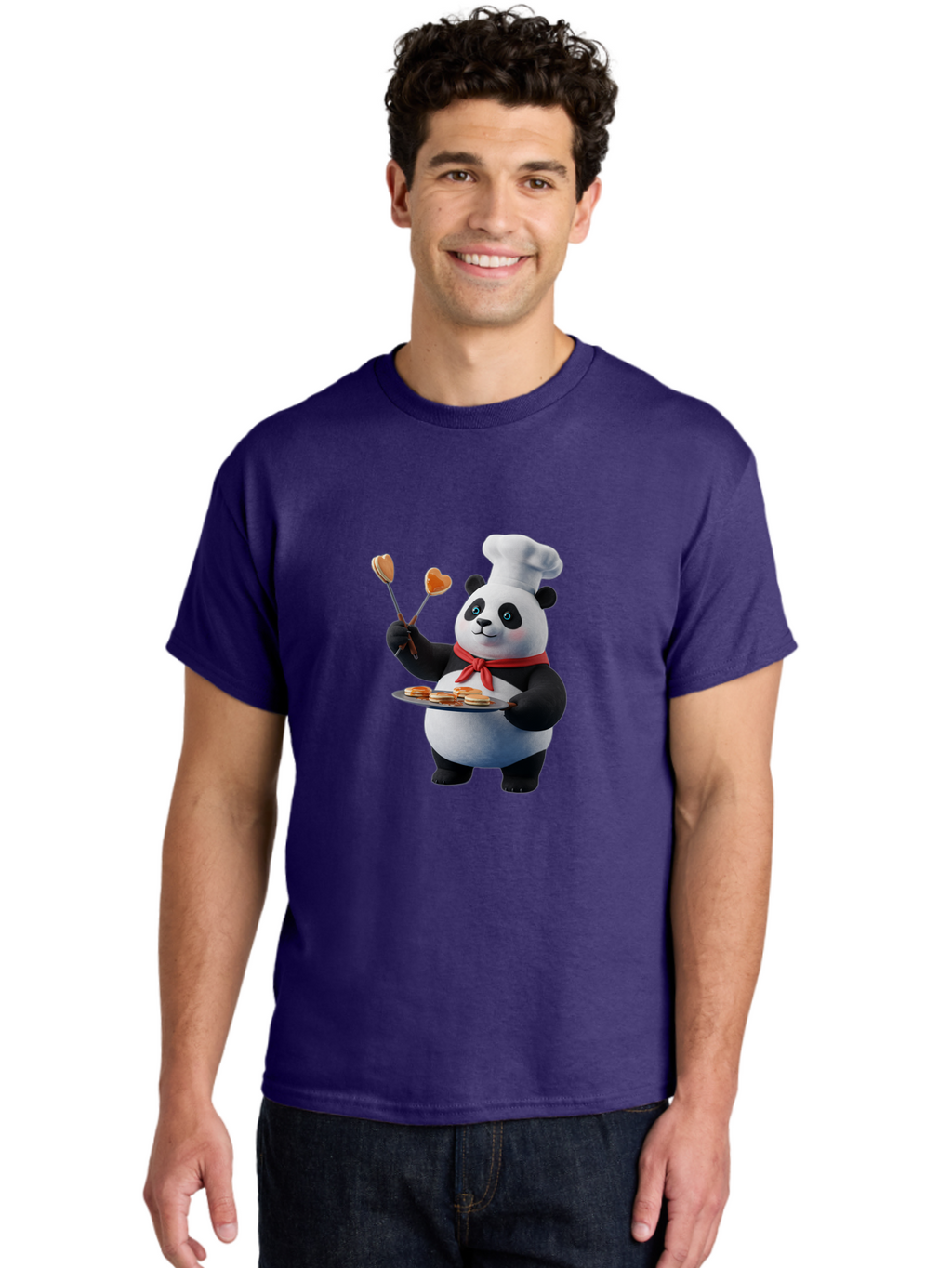 Panda-Chef-1 Men'S Graphic Tee, 100% Cotton, Comfortable Casual Summer Wear, Machine Washable, Vintage Camera, Old Camera, Antique Camera, Black Camera, Classic Photography, Photography Equipment, Nostalgic Device, Film Camera, Camera Art Ban032