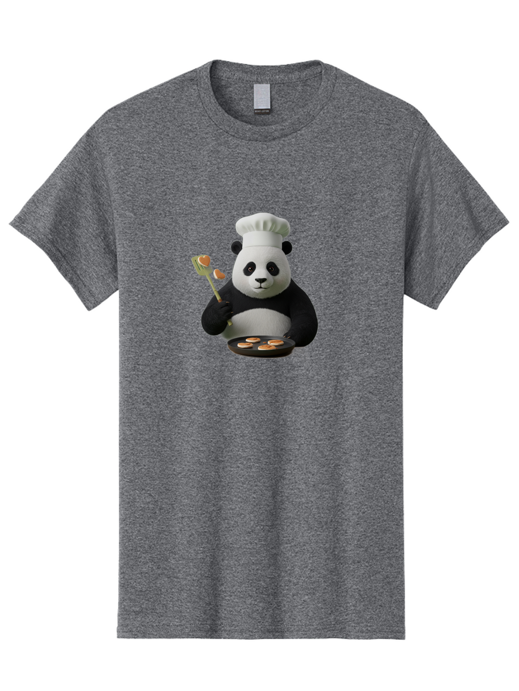 Panda-Chef-2 Men'S Graphic Tee, 100% Cotton, Comfortable Casual Summer Wear, Machine Washable, Vintage Camera, Old Camera, Antique Camera, Black Camera, Classic Photography, Photography Equipment, Nostalgic Device, Film Camera, Camera Art Ban033