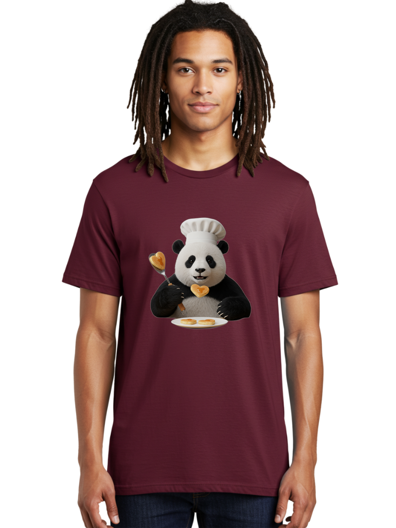 Panda-Chef-Pancakes Men'S Graphic Tee, 100% Cotton, Comfortable Casual Summer Wear, Machine Washable, Vintage Camera, Old Camera, Antique Camera, Black Camera, Classic Photography, Photography Equipment, Nostalgic Device, Film Camera, Ban034