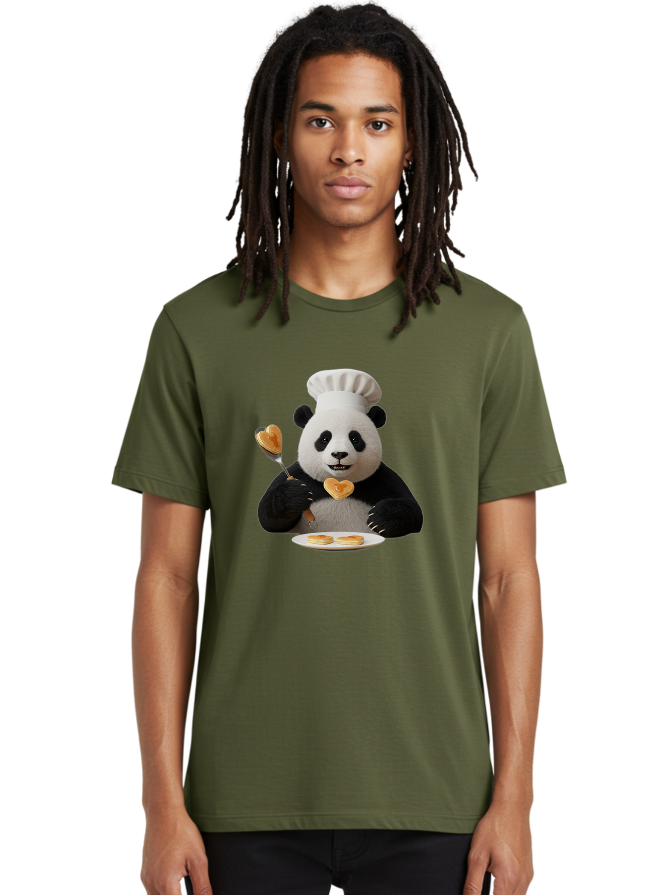 Panda-Chef-Pancakes Men'S Graphic Tee, 100% Cotton, Comfortable Casual Summer Wear, Machine Washable, Vintage Camera, Old Camera, Antique Camera, Black Camera, Classic Photography, Photography Equipment, Nostalgic Device, Film Camera, Ban034