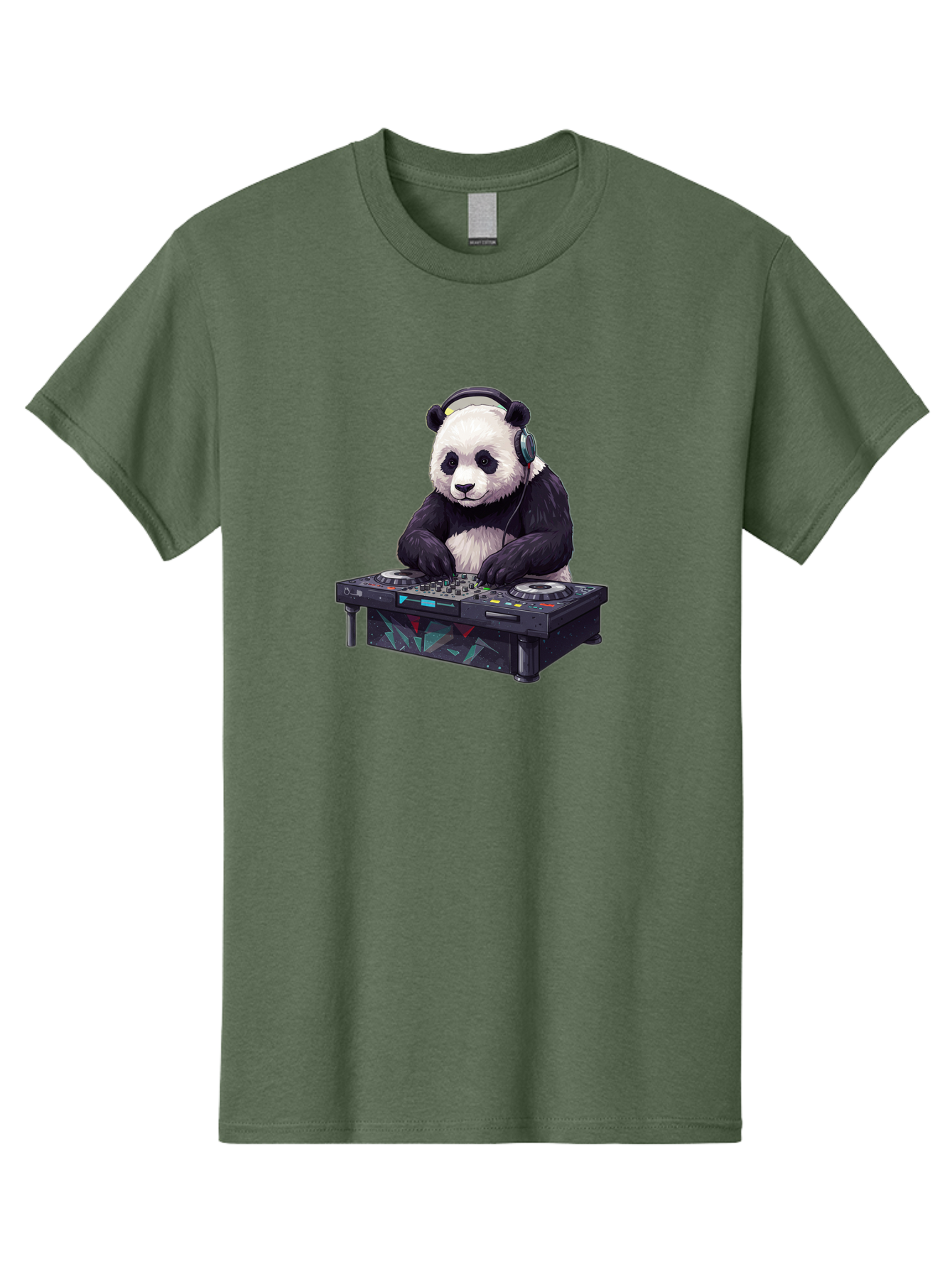 Panda-Dj-3 Men'S Graphic Tee, 100% Cotton, Comfortable Casual Summer Wear, Machine Washable, Vintage Camera, Old Camera, Antique Camera, Black Camera, Classic Photography, Photography Equipment, Nostalgic Device, Film Camera, Camera Art Ban038