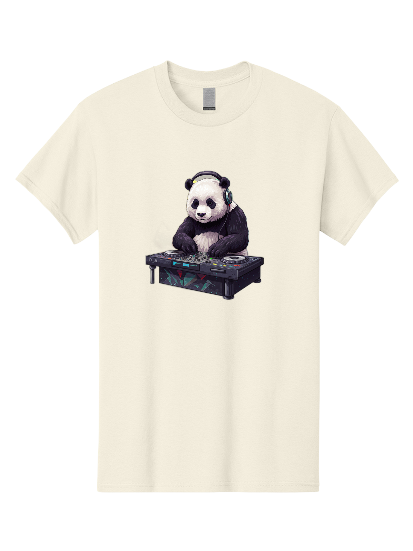 Panda-Dj-3 Men'S Graphic Tee, 100% Cotton, Comfortable Casual Summer Wear, Machine Washable, Vintage Camera, Old Camera, Antique Camera, Black Camera, Classic Photography, Photography Equipment, Nostalgic Device, Film Camera, Camera Art Ban038