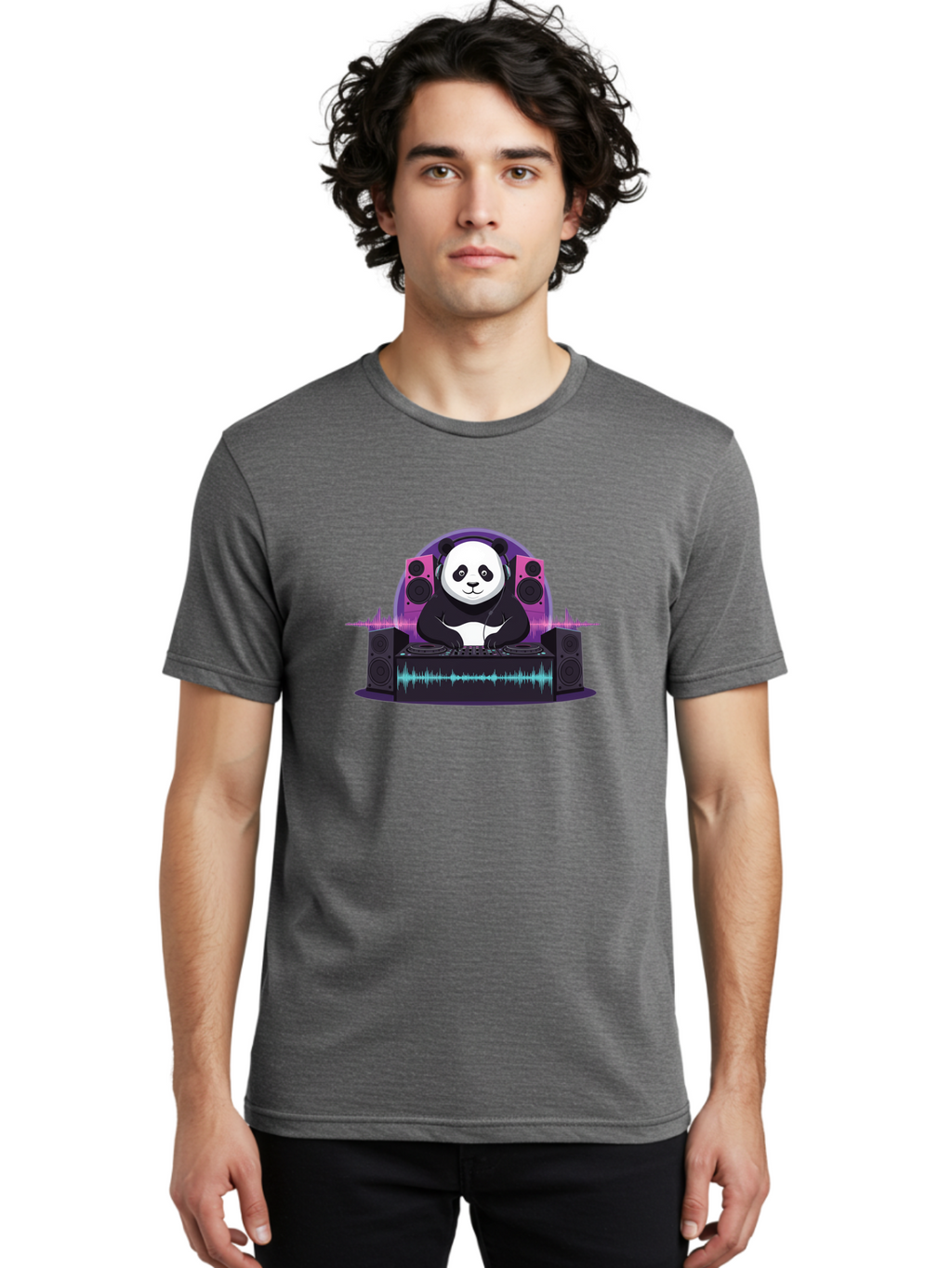 Panda-Dj Men'S Graphic Tee, 100% Cotton, Comfortable Casual Summer Wear, Machine Washable, Vintage Camera, Old Camera, Antique Camera, Black Camera, Classic Photography, Photography Equipment, Nostalgic Device, Film Camera, Camera Art Ban041