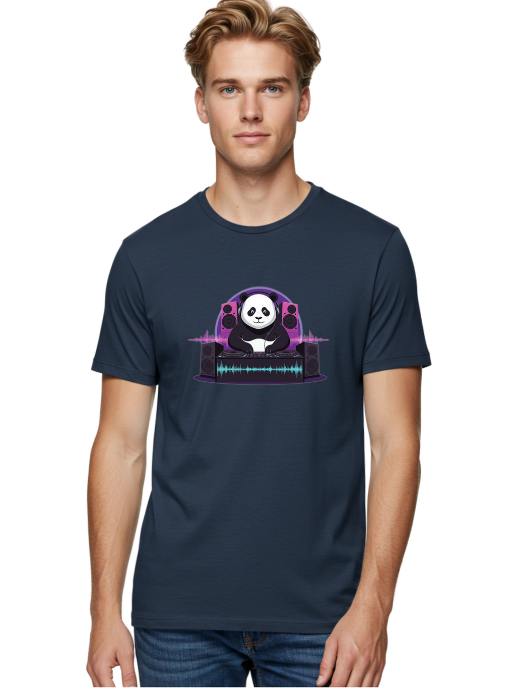 Panda-Dj Men'S Graphic Tee, 100% Cotton, Comfortable Casual Summer Wear, Machine Washable, Vintage Camera, Old Camera, Antique Camera, Black Camera, Classic Photography, Photography Equipment, Nostalgic Device, Film Camera, Camera Art Ban041