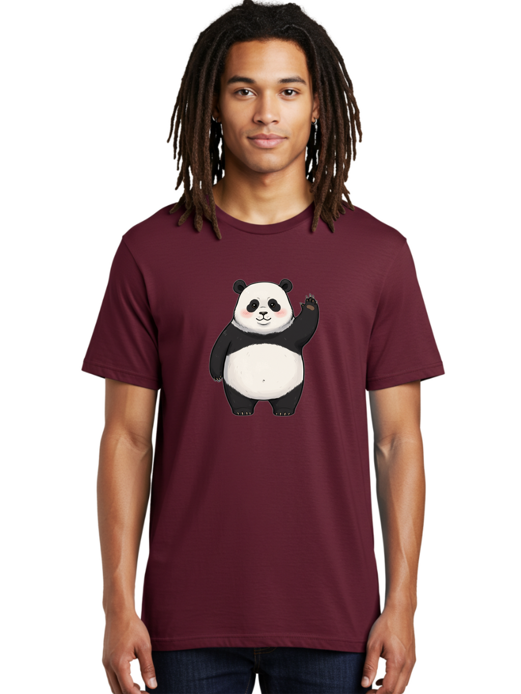 Panda-Waving Men'S Graphic Tee, 100% Cotton, Comfortable Casual Summer Wear, Machine Washable, Vintage Camera, Old Camera, Antique Camera, Black Camera, Classic Photography, Photography Equipment, Nostalgic Device, Film Camera, Camera Art Ban042