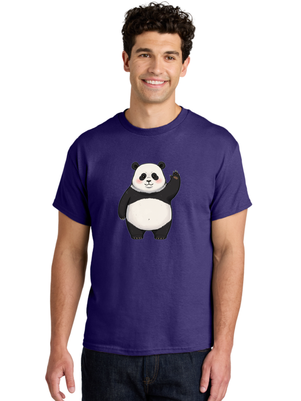Panda-Waving Men'S Graphic Tee, 100% Cotton, Comfortable Casual Summer Wear, Machine Washable, Vintage Camera, Old Camera, Antique Camera, Black Camera, Classic Photography, Photography Equipment, Nostalgic Device, Film Camera, Camera Art Ban042
