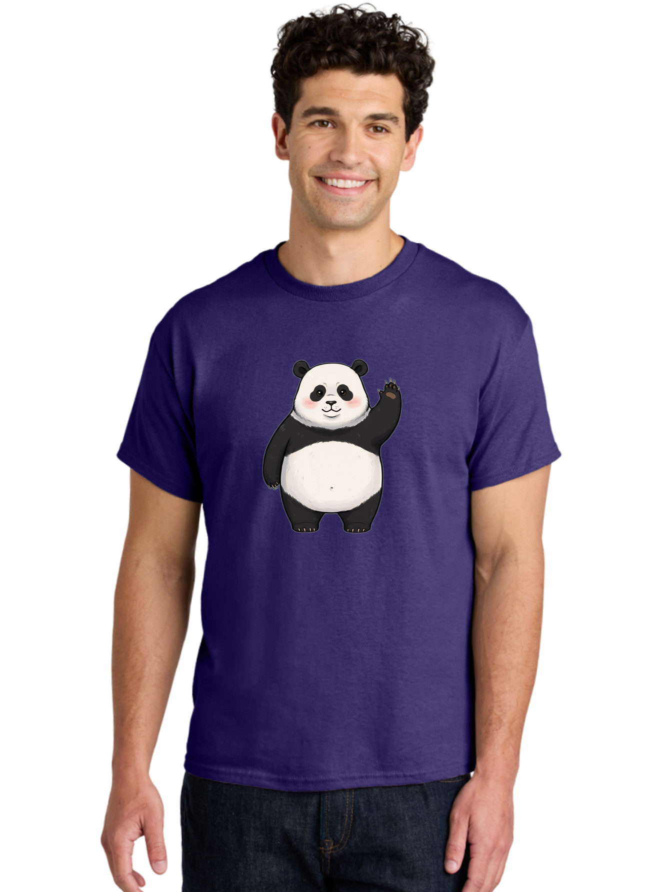 Panda-Waving Men'S Graphic Tee, 100% Cotton, Comfortable Casual Summer Wear, Machine Washable, Vintage Camera, Old Camera, Antique Camera, Black Camera, Classic Photography, Photography Equipment, Nostalgic Device, Film Camera, Camera Art Ban042