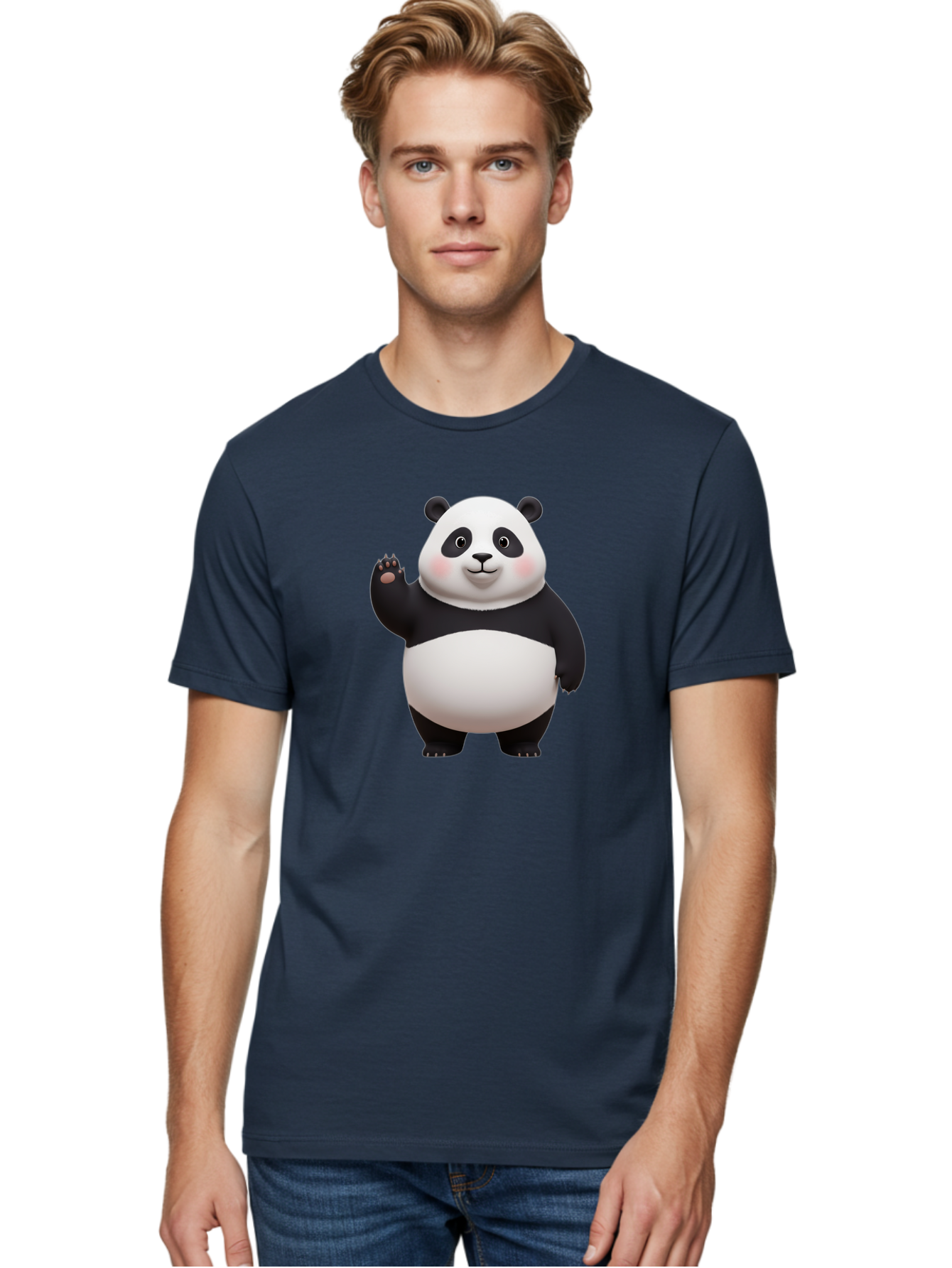 Panda Men'S Graphic Tee, 100% Cotton, Comfortable Casual Summer Wear, Machine Washable, Vintage Camera, Old Camera, Antique Camera, Black Camera, Classic Photography, Photography Equipment, Nostalgic Device, Film Camera, Camera Art Ban043