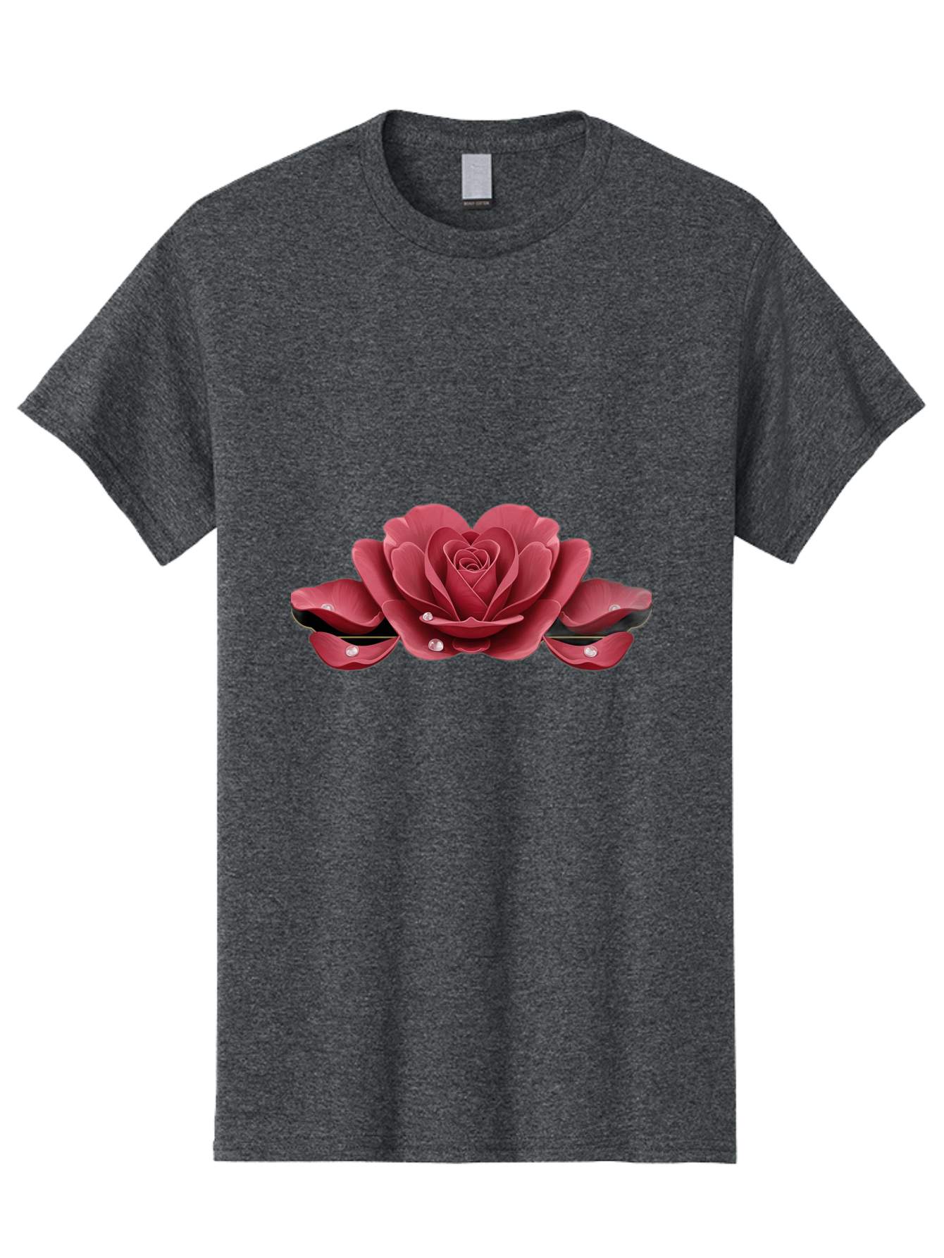 Paper-Flower-With-Pearls Men'S Graphic Tee, 100% Cotton, Comfortable Casual Summer Wear, Machine Washable, Vintage Camera, Old Camera, Antique Camera, Black Camera, Classic Photography, Photography Equipment, Nostalgic Device, Film Camera, Ban047