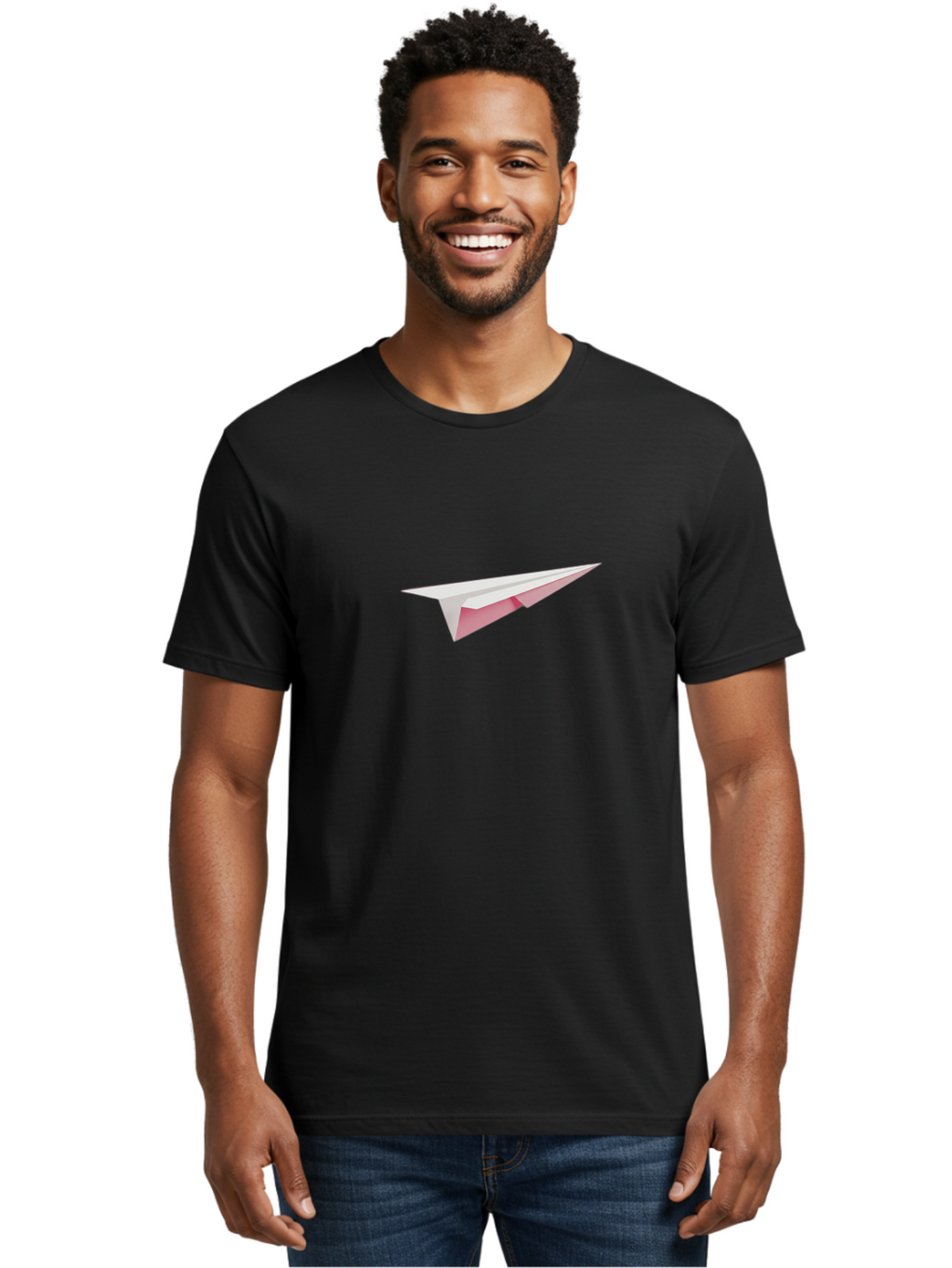 Paper-Plane Men'S Graphic Tee, 100% Cotton, Comfortable Casual Summer Wear, Machine Washable, Vintage Camera, Old Camera, Antique Camera, Black Camera, Classic Photography, Photography Equipment, Nostalgic Device, Film Camera, Camera Art Ban048