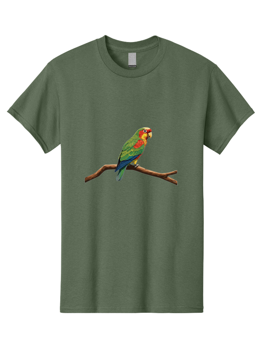 Parrot-On-Branch Men'S Graphic Tee, 100% Cotton, Comfortable Casual Summer Wear, Machine Washable, Vintage Camera, Old Camera, Antique Camera, Black Camera, Classic Photography, Photography Equipment, Nostalgic Device, Film Camera, Camera Art Ban051