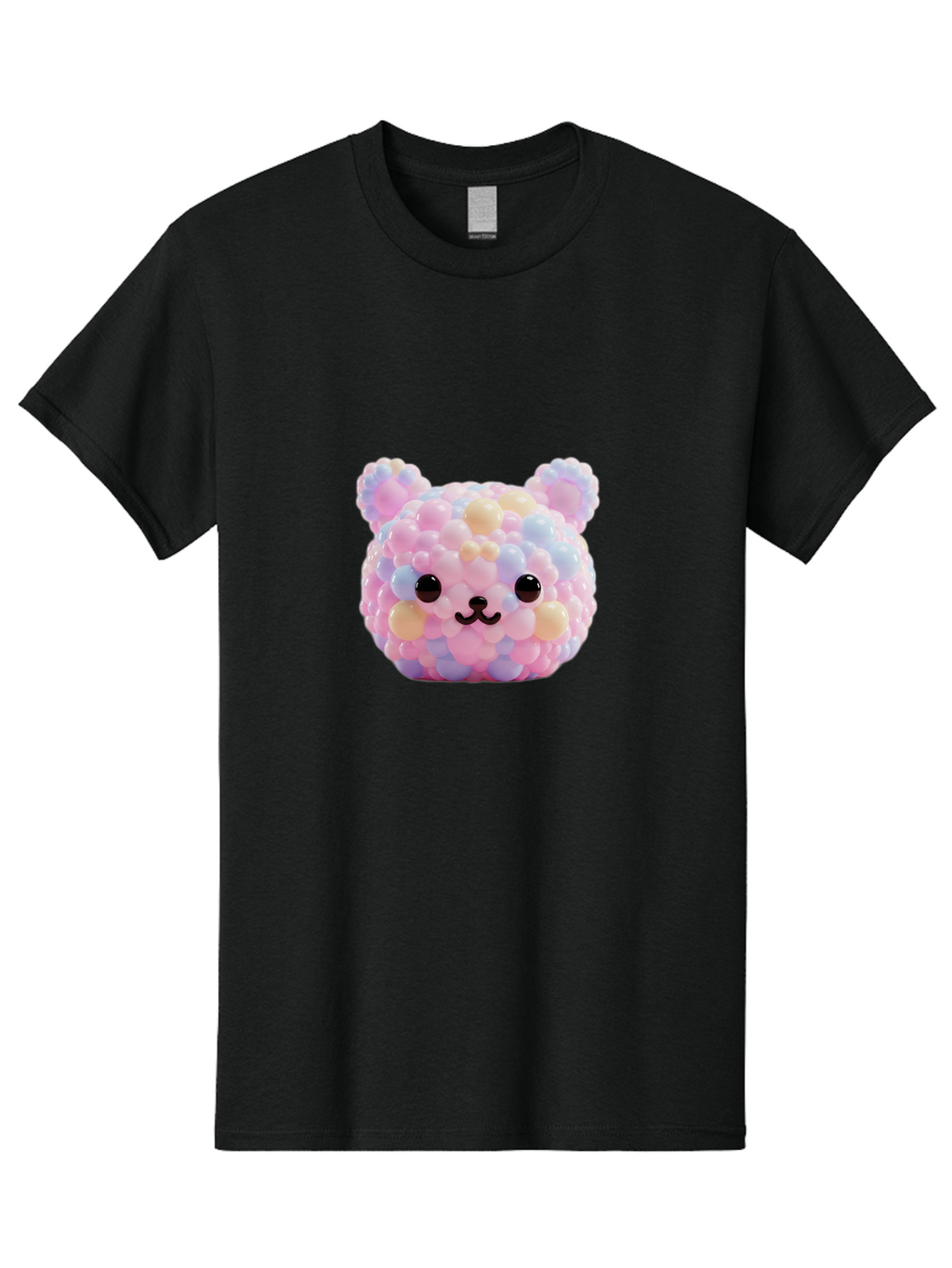 Pastel-Bear Men'S Graphic Tee, 100% Cotton, Comfortable Casual Summer Wear, Machine Washable, Vintage Camera, Old Camera, Antique Camera, Black Camera, Classic Photography, Photography Equipment, Nostalgic Device, Film Camera, Camera Art Ban053