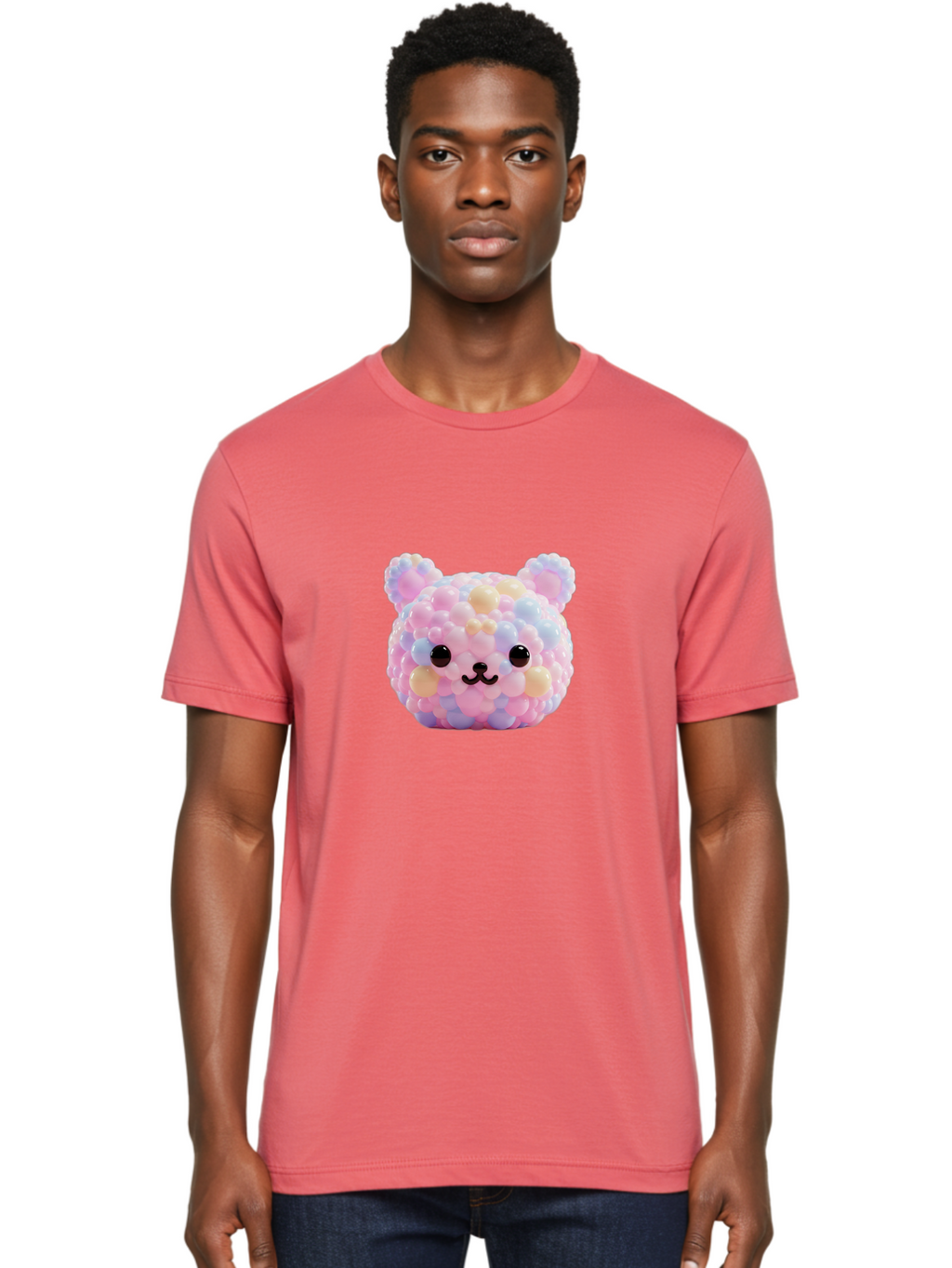 Pastel-Bear Men'S Graphic Tee, 100% Cotton, Comfortable Casual Summer Wear, Machine Washable, Vintage Camera, Old Camera, Antique Camera, Black Camera, Classic Photography, Photography Equipment, Nostalgic Device, Film Camera, Camera Art Ban053