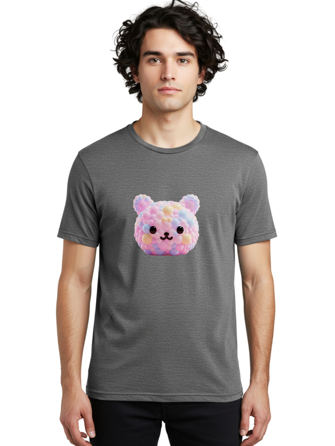 Pastel-Bear Men'S Graphic Tee, 100% Cotton, Comfortable Casual Summer Wear, Machine Washable, Vintage Camera, Old Camera, Antique Camera, Black Camera, Classic Photography, Photography Equipment, Nostalgic Device, Film Camera, Camera Art Ban053