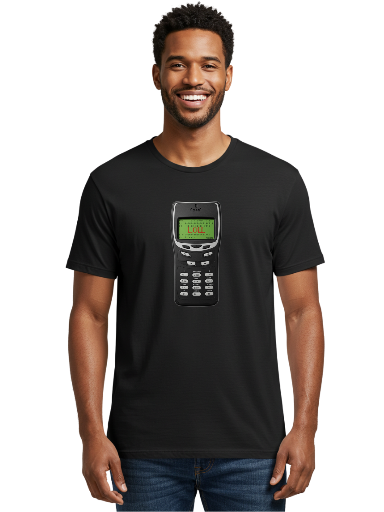Pda-With-Lol-On-Screen Men'S Graphic Tee, 100% Cotton, Comfortable Casual Summer Wear, Machine Washable, Vintage Camera, Old Camera, Antique Camera, Black Camera, Classic Photography, Photography Equipment, Nostalgic Device, Film Camera, Ban057