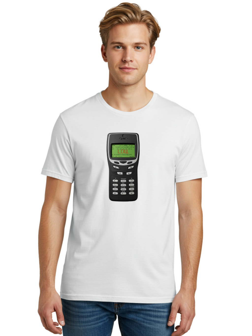 Pda-With-Lol-On-Screen Men'S Graphic Tee, 100% Cotton, Comfortable Casual Summer Wear, Machine Washable, Vintage Camera, Old Camera, Antique Camera, Black Camera, Classic Photography, Photography Equipment, Nostalgic Device, Film Camera, Ban057