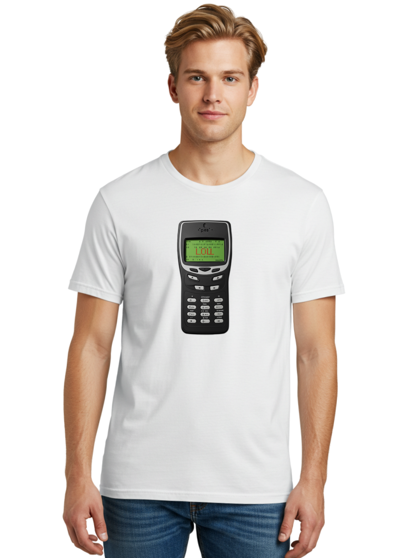 Pda-With-Lol-On-Screen Men'S Graphic Tee, 100% Cotton, Comfortable Casual Summer Wear, Machine Washable, Vintage Camera, Old Camera, Antique Camera, Black Camera, Classic Photography, Photography Equipment, Nostalgic Device, Film Camera, Ban057