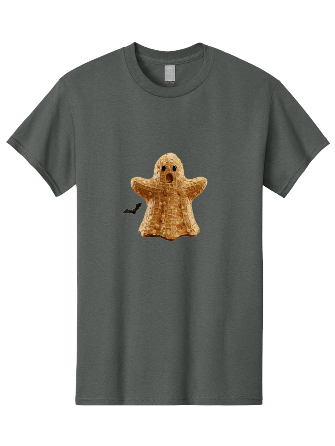 Peanut-Butter-Ghost Men'S Graphic Tee, 100% Cotton, Comfortable Casual Summer Wear, Machine Washable, Vintage Camera, Old Camera, Antique Camera, Black Camera, Classic Photography, Photography Equipment, Nostalgic Device, Film Camera, Ban059