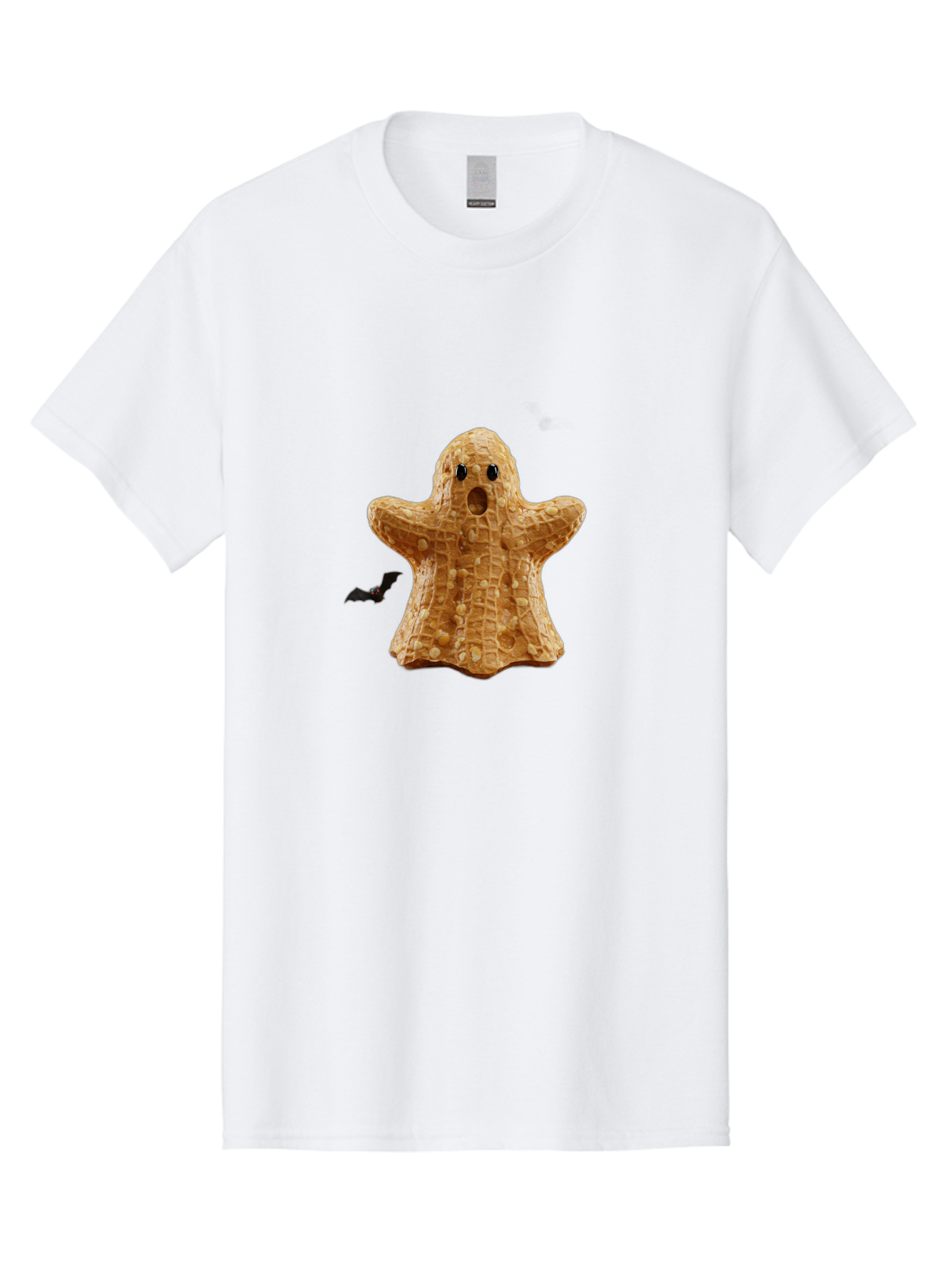 Peanut-Butter-Ghost Men'S Graphic Tee, 100% Cotton, Comfortable Casual Summer Wear, Machine Washable, Vintage Camera, Old Camera, Antique Camera, Black Camera, Classic Photography, Photography Equipment, Nostalgic Device, Film Camera, Ban059