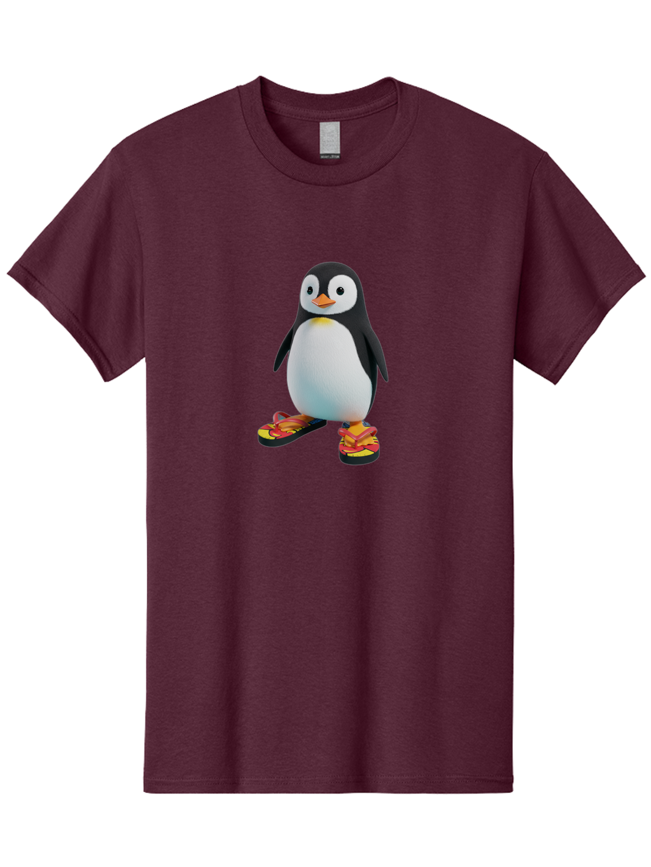 Penguin-4 Men'S Graphic Tee, 100% Cotton, Comfortable Casual Summer Wear, Machine Washable, Vintage Camera, Old Camera, Antique Camera, Black Camera, Classic Photography, Photography Equipment, Nostalgic Device, Film Camera, Camera Art Ban064