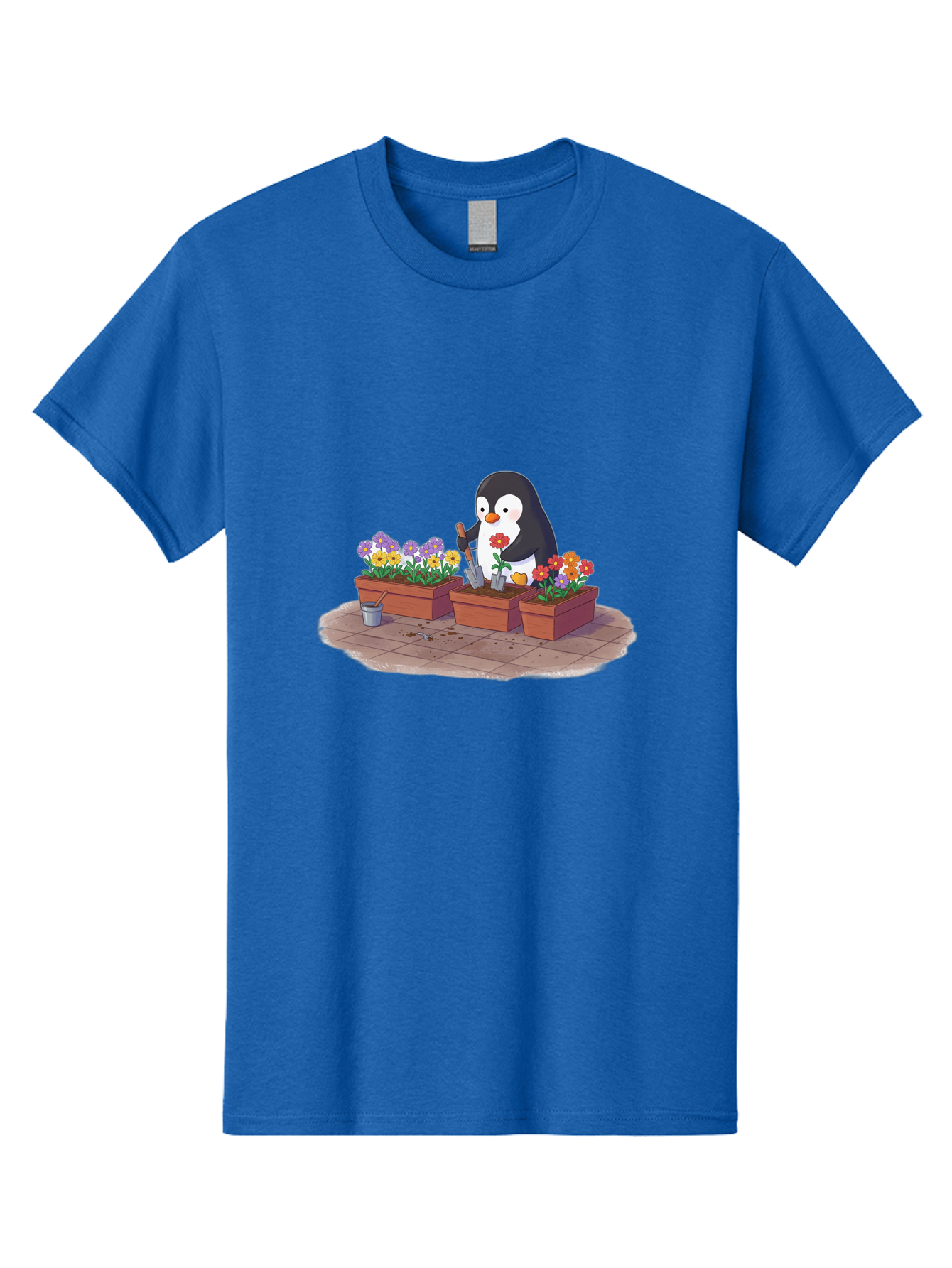 Penguin-Gardening Men'S Graphic Tee, 100% Cotton, Comfortable Casual Summer Wear, Machine Washable, Vintage Camera, Old Camera, Antique Camera, Black Camera, Classic Photography, Photography Equipment, Nostalgic Device, Film Camera, Camera Art Ban070