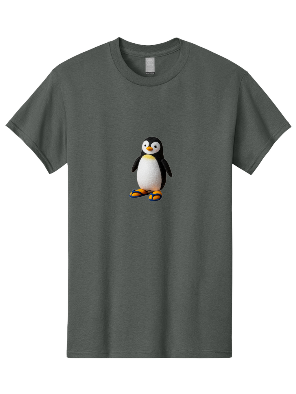 Penguin-In-Flip-Flops Men'S Graphic Tee, 100% Cotton, Comfortable Casual Summer Wear, Machine Washable, Vintage Camera, Old Camera, Antique Camera, Black Camera, Classic Photography, Photography Equipment, Nostalgic Device, Film Camera, Ban072