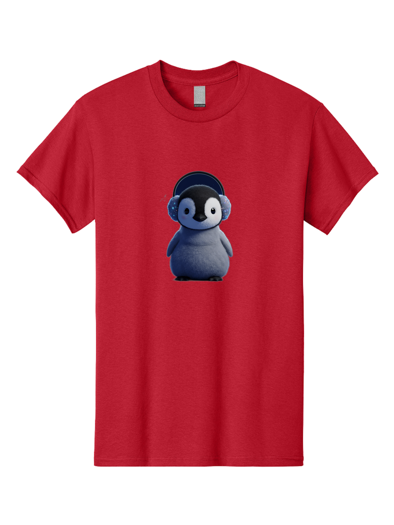 Penguin-In-Headphones Men'S Graphic Tee, 100% Cotton, Comfortable Casual Summer Wear, Machine Washable, Vintage Camera, Old Camera, Antique Camera, Black Camera, Classic Photography, Photography Equipment, Nostalgic Device, Film Camera, Ban076