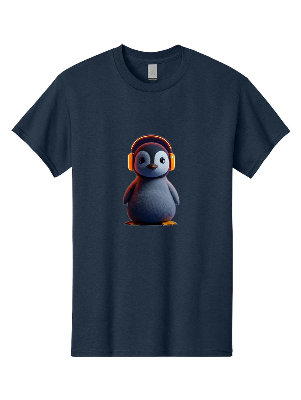 Penguin-With-Headphones-4 Men'S Graphic Tee, 100% Cotton, Comfortable Casual Summer Wear, Machine Washable, Vintage Camera, Old Camera, Antique Camera, Black Camera, Classic Photography, Photography Equipment, Nostalgic Device, Film Camera, Ban087