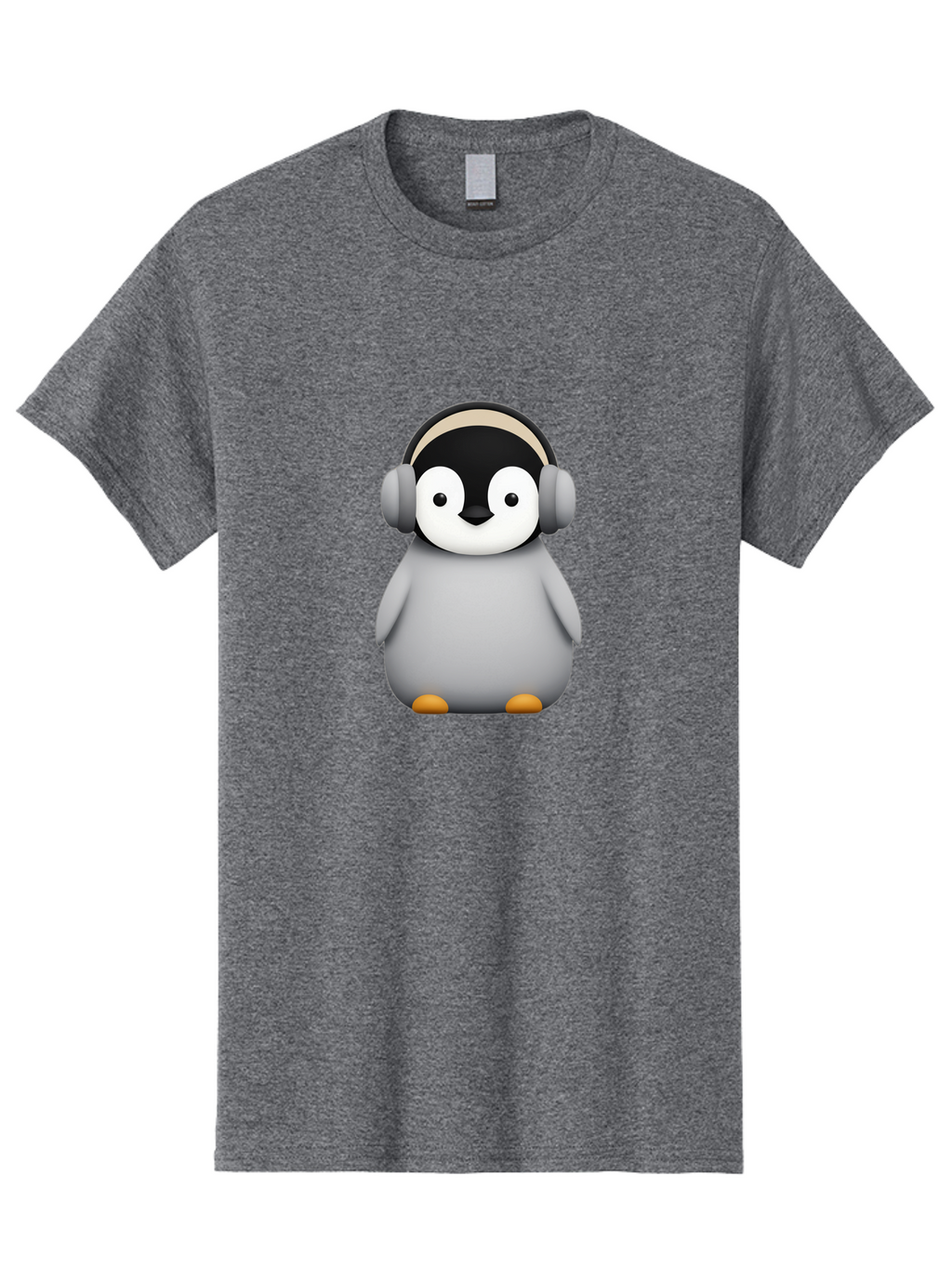 Penguin-With-Headphones-5 Men'S Graphic Tee, 100% Cotton, Comfortable Casual Summer Wear, Machine Washable, Vintage Camera, Old Camera, Antique Camera, Black Camera, Classic Photography, Photography Equipment, Nostalgic Device, Film Camera, Ban088