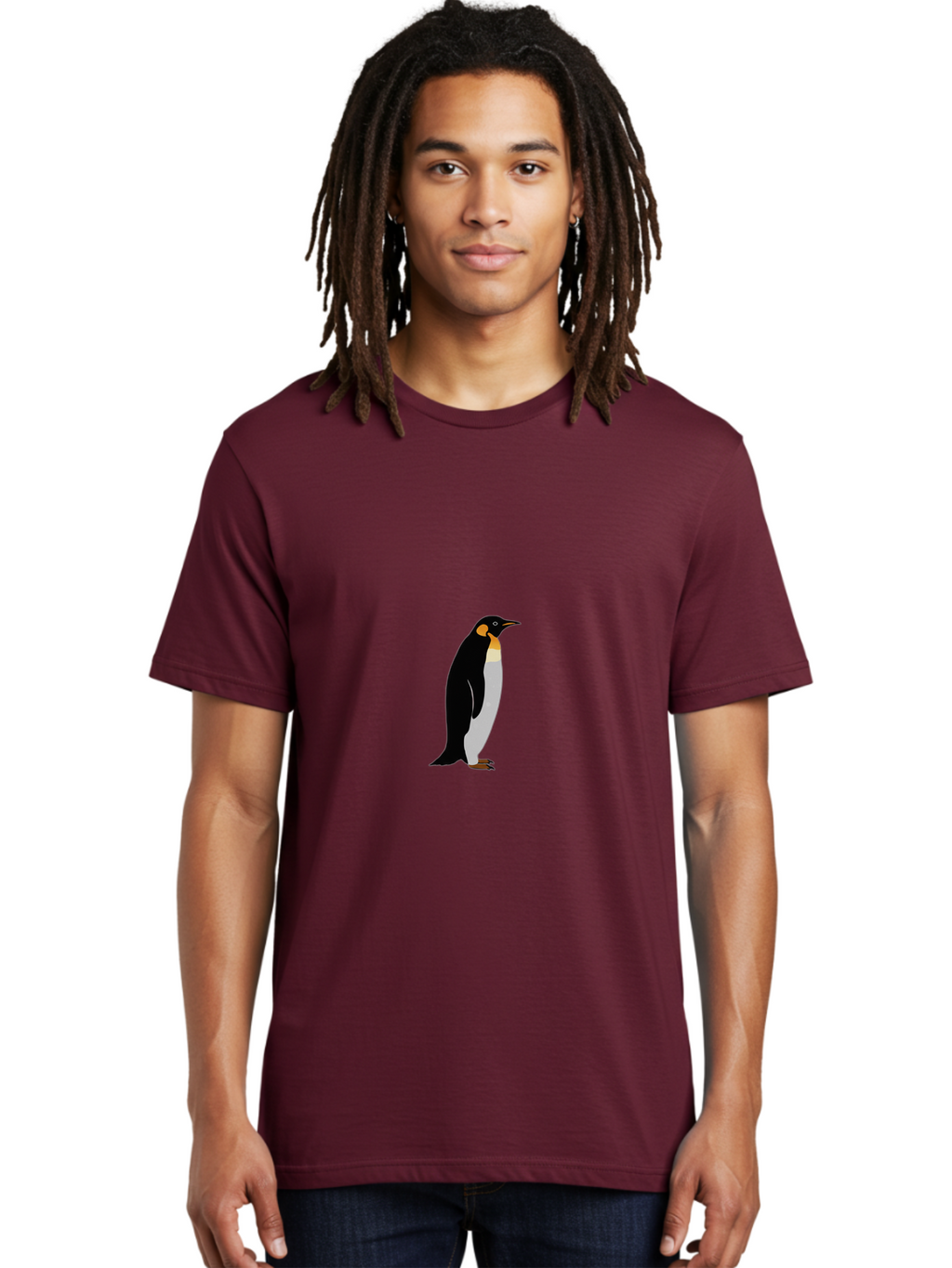 Penguin Men'S Graphic Tee, 100% Cotton, Comfortable Casual Summer Wear, Machine Washable, Vintage Camera, Old Camera, Antique Camera, Black Camera, Classic Photography, Photography Equipment, Nostalgic Device, Film Camera, Camera Art Ban092
