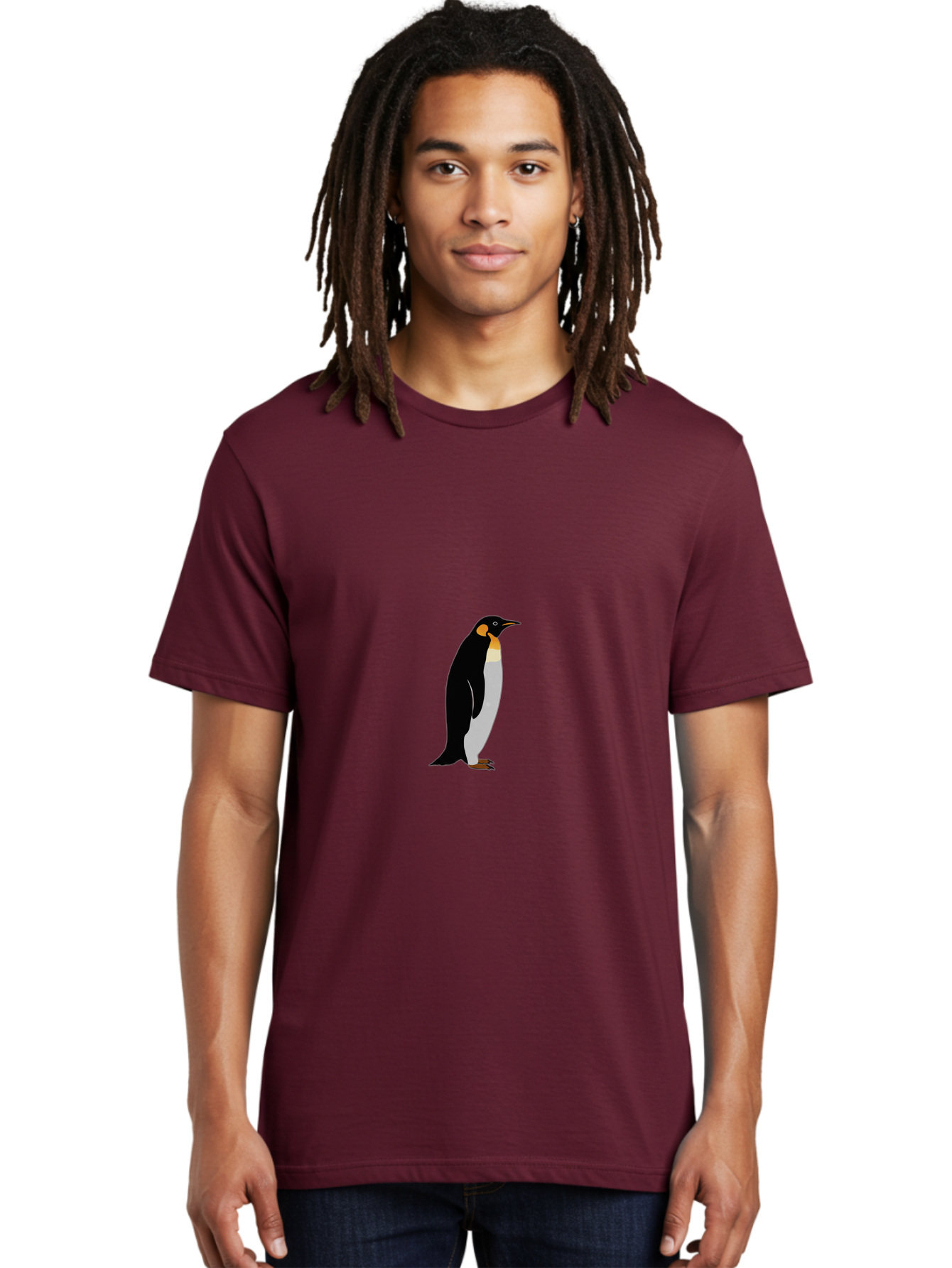 Penguin Men'S Graphic Tee, 100% Cotton, Comfortable Casual Summer Wear, Machine Washable, Vintage Camera, Old Camera, Antique Camera, Black Camera, Classic Photography, Photography Equipment, Nostalgic Device, Film Camera, Camera Art Ban092