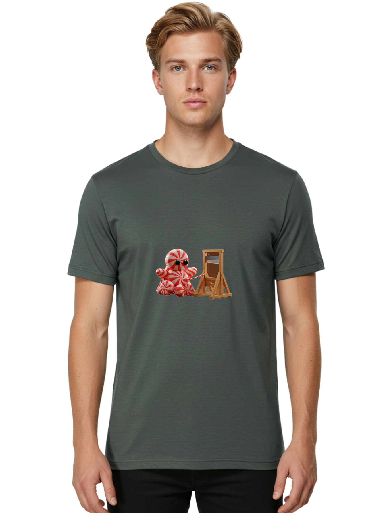 Peppermint-Octopus-And-Trebuchet Men'S Graphic Tee, 100% Cotton, Comfortable Casual Summer Wear, Machine Washable, Vintage Camera, Old Camera, Antique Camera, Black Camera, Classic Photography, Photography Equipment, Nostalgic Device, Ban095