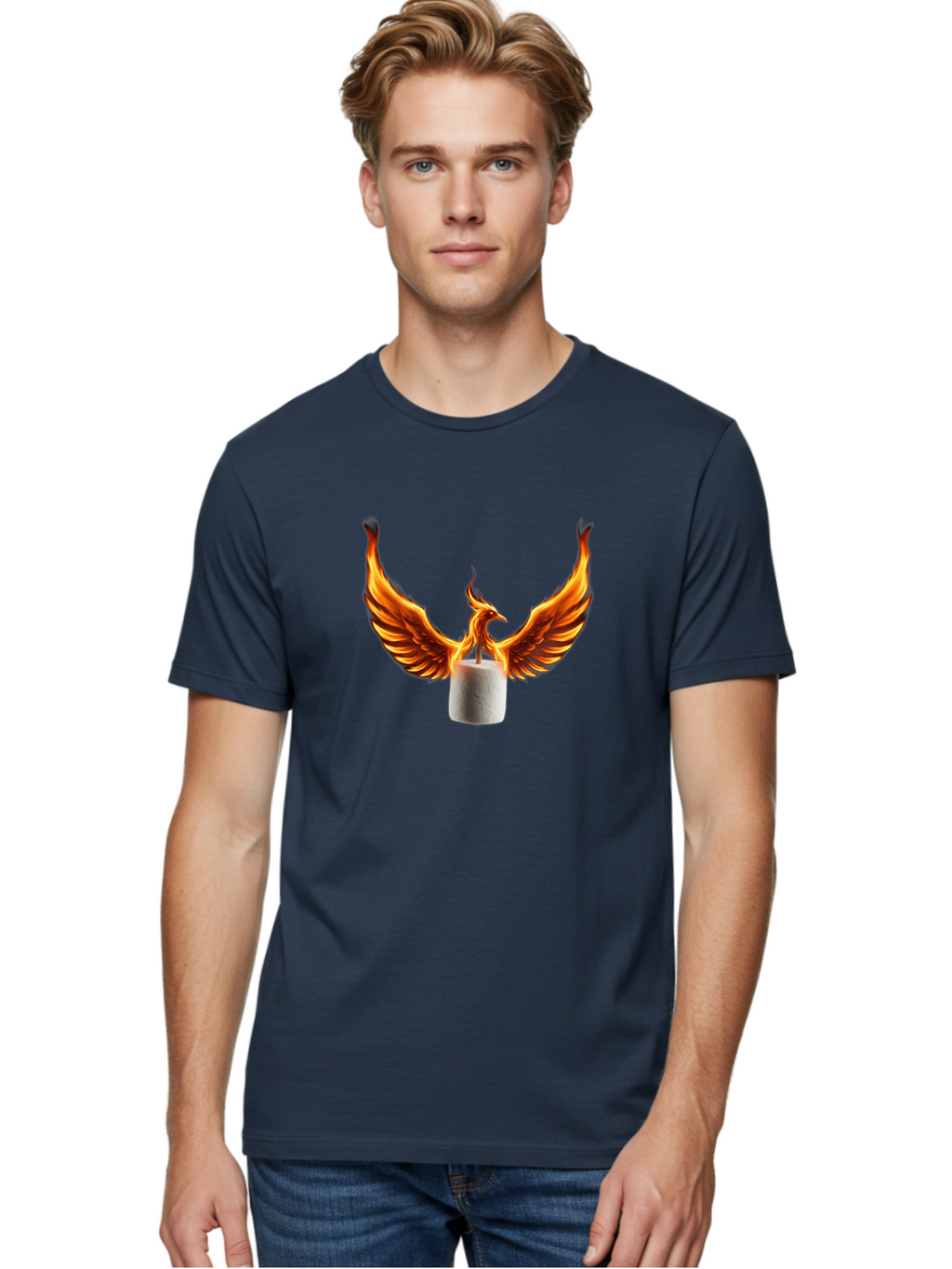 Phoenix-Toasting-Marshmallow Men'S Graphic Tee, 100% Cotton, Comfortable Casual Summer Wear, Machine Washable, Vintage Camera, Old Camera, Antique Camera, Black Camera, Classic Photography, Photography Equipment, Nostalgic Device, Film Camera, Ban099