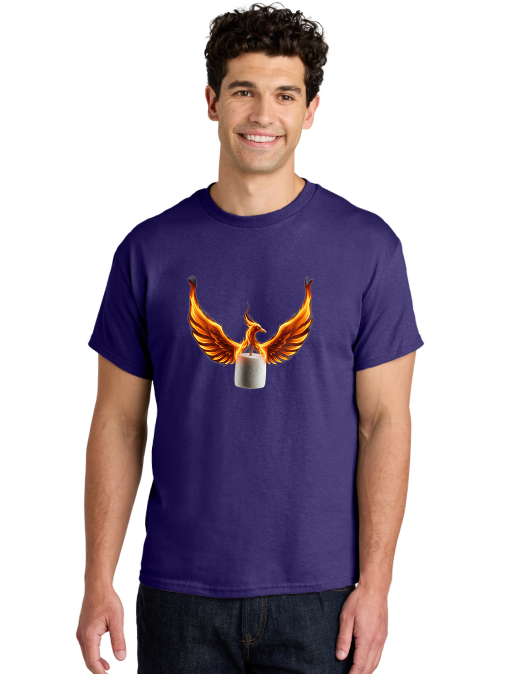 Phoenix-Toasting-Marshmallow Men'S Graphic Tee, 100% Cotton, Comfortable Casual Summer Wear, Machine Washable, Vintage Camera, Old Camera, Antique Camera, Black Camera, Classic Photography, Photography Equipment, Nostalgic Device, Film Camera, Ban099