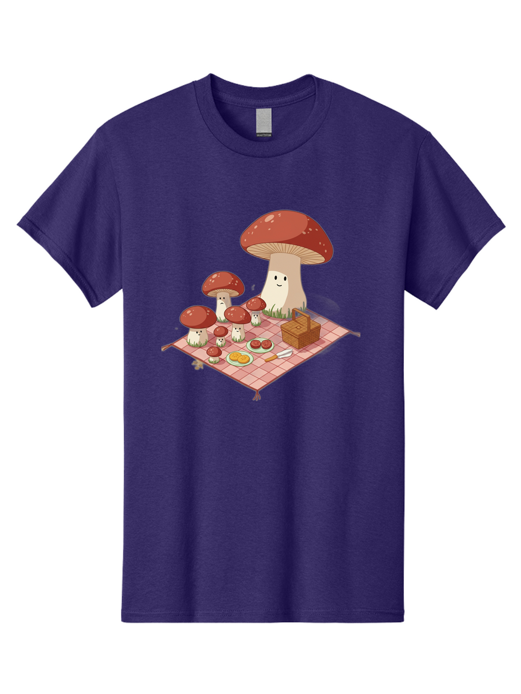 Picnic-Mushrooms Men'S Graphic Tee, 100% Cotton, Comfortable Casual Summer Wear, Machine Washable, Vintage Camera, Old Camera, Antique Camera, Black Camera, Classic Photography, Photography Equipment, Nostalgic Device, Film Camera, Camera Art Ban101