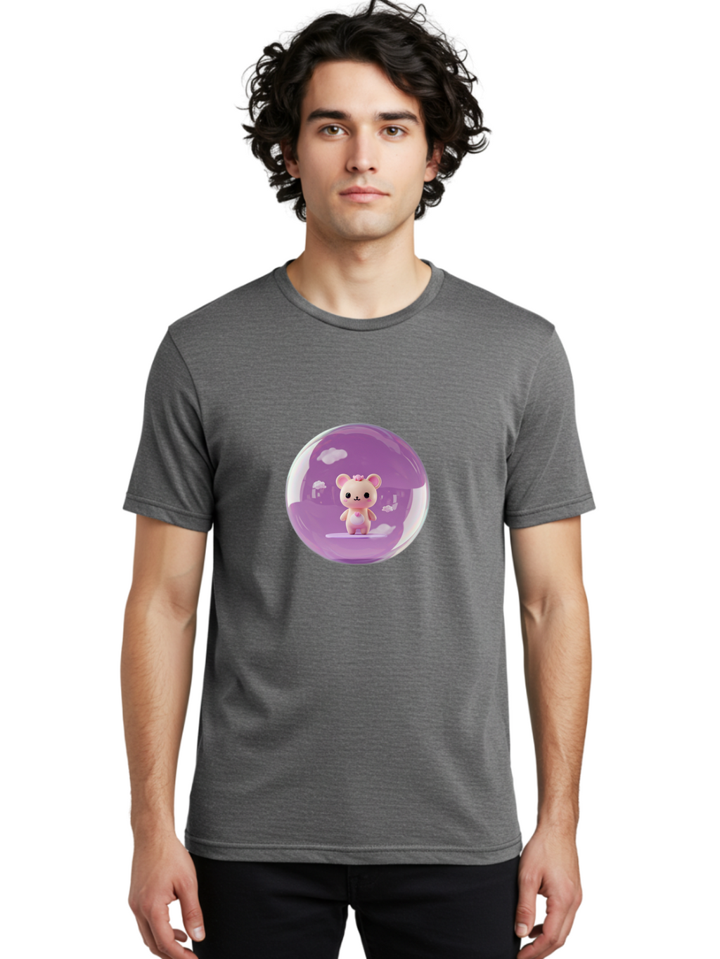 Pig-Inside-Crystal-Ball Men'S Graphic Tee, 100% Cotton, Comfortable Casual Summer Wear, Machine Washable, Vintage Camera, Old Camera, Antique Camera, Black Camera, Classic Photography, Photography Equipment, Nostalgic Device, Film Camera, Ban102