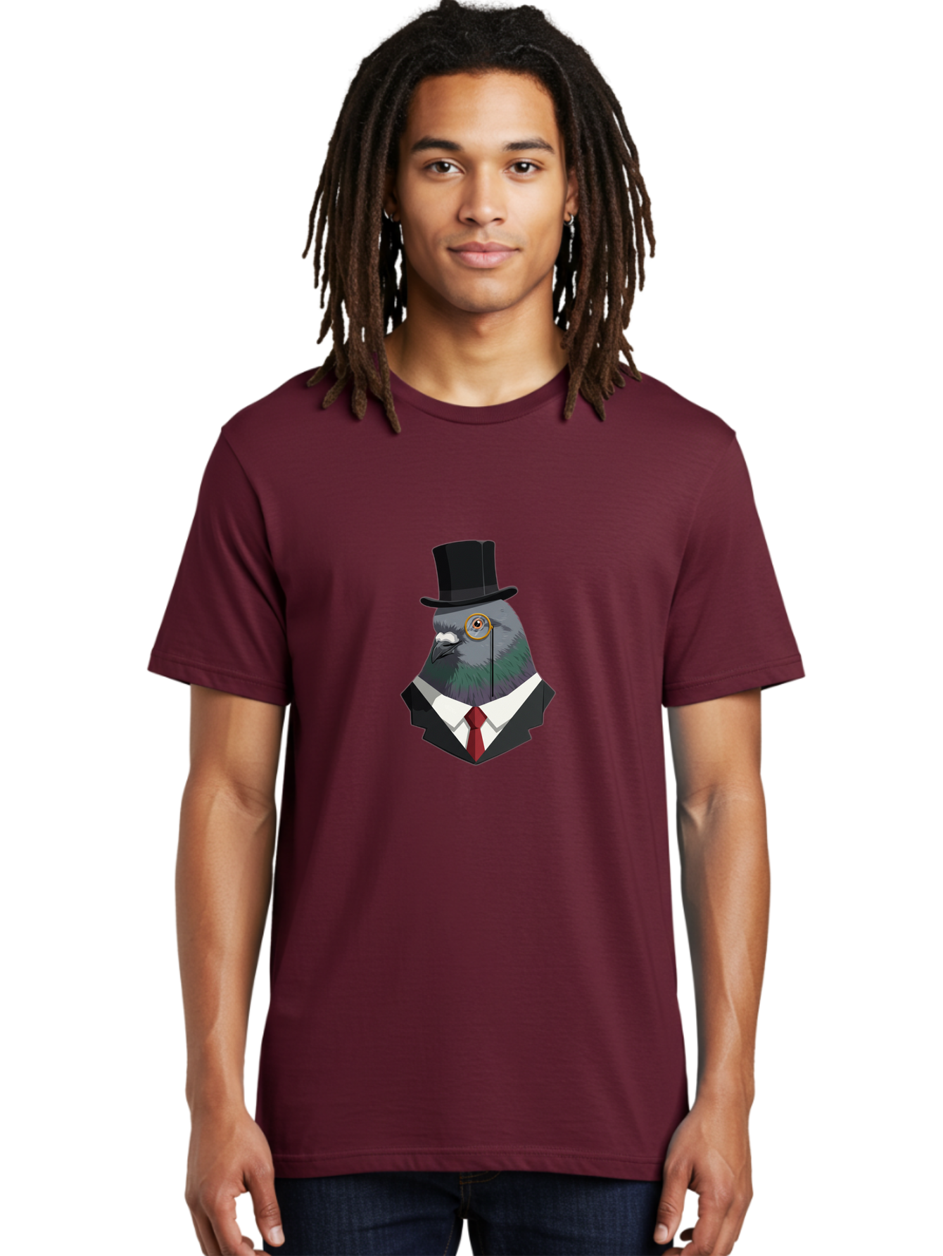 Pigeon-In-Suit Men'S Graphic Tee, 100% Cotton, Comfortable Casual Summer Wear, Machine Washable, Vintage Camera, Old Camera, Antique Camera, Black Camera, Classic Photography, Photography Equipment, Nostalgic Device, Film Camera, Camera Art Ban103