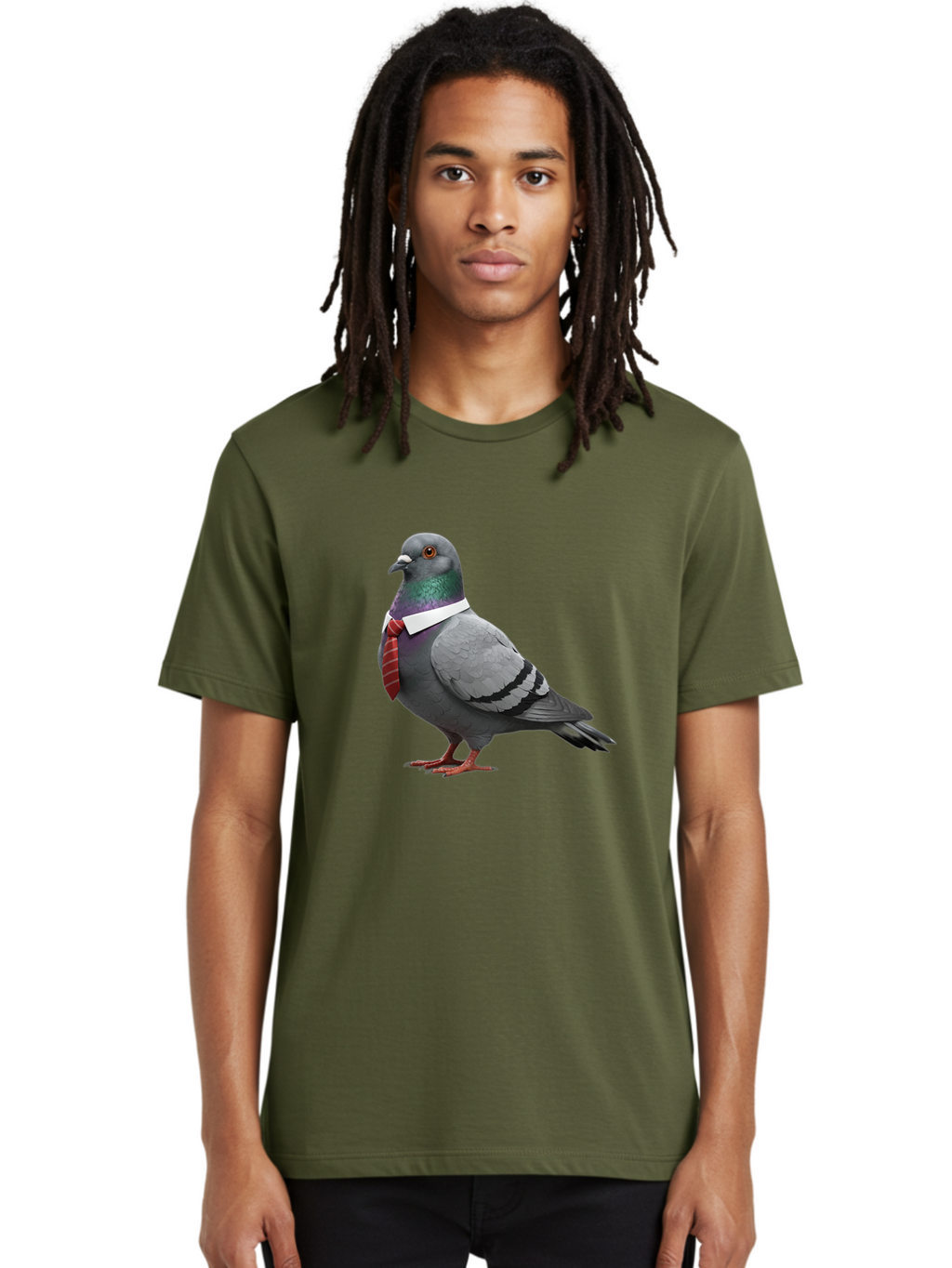 Pigeon-In-Tie Men'S Graphic Tee, 100% Cotton, Comfortable Casual Summer Wear, Machine Washable, Vintage Camera, Old Camera, Antique Camera, Black Camera, Classic Photography, Photography Equipment, Nostalgic Device, Film Camera, Camera Art Ban104