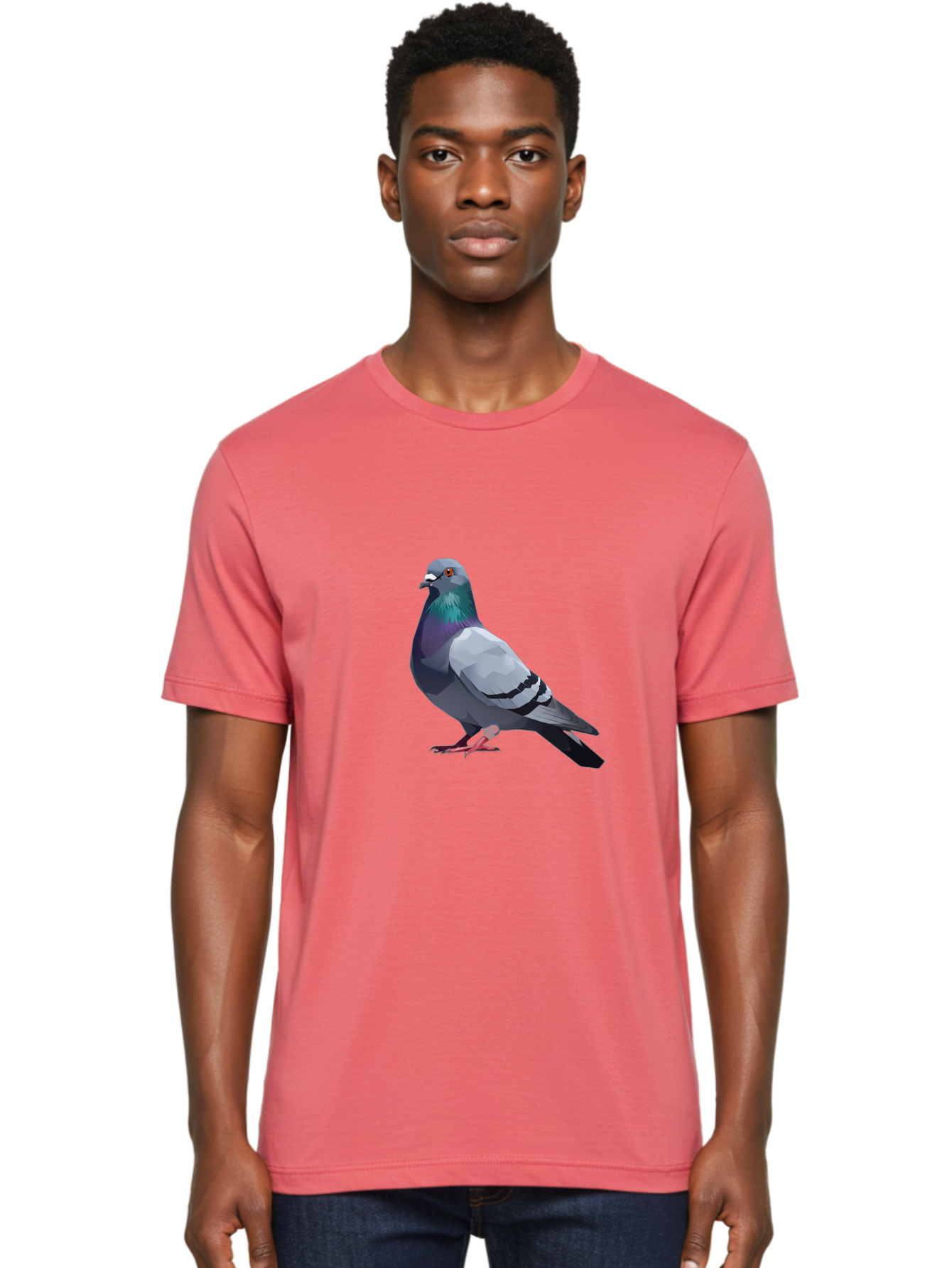 Pigeon Men'S Graphic Tee, 100% Cotton, Comfortable Casual Summer Wear, Machine Washable, Vintage Camera, Old Camera, Antique Camera, Black Camera, Classic Photography, Photography Equipment, Nostalgic Device, Film Camera, Camera Art Ban109