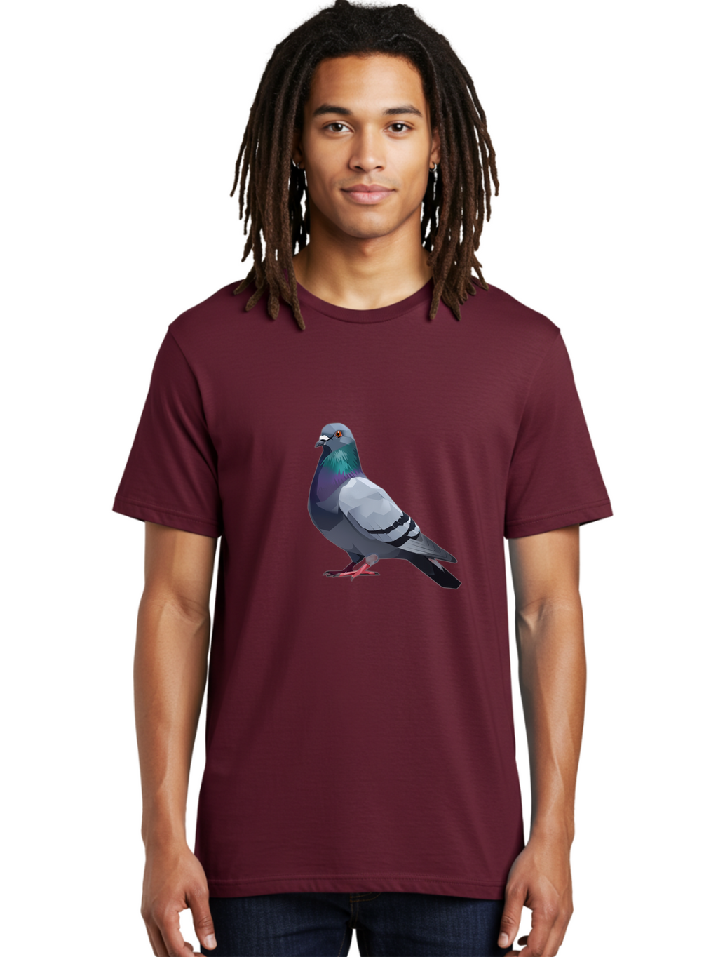 Pigeon Men'S Graphic Tee, 100% Cotton, Comfortable Casual Summer Wear, Machine Washable, Vintage Camera, Old Camera, Antique Camera, Black Camera, Classic Photography, Photography Equipment, Nostalgic Device, Film Camera, Camera Art Ban109