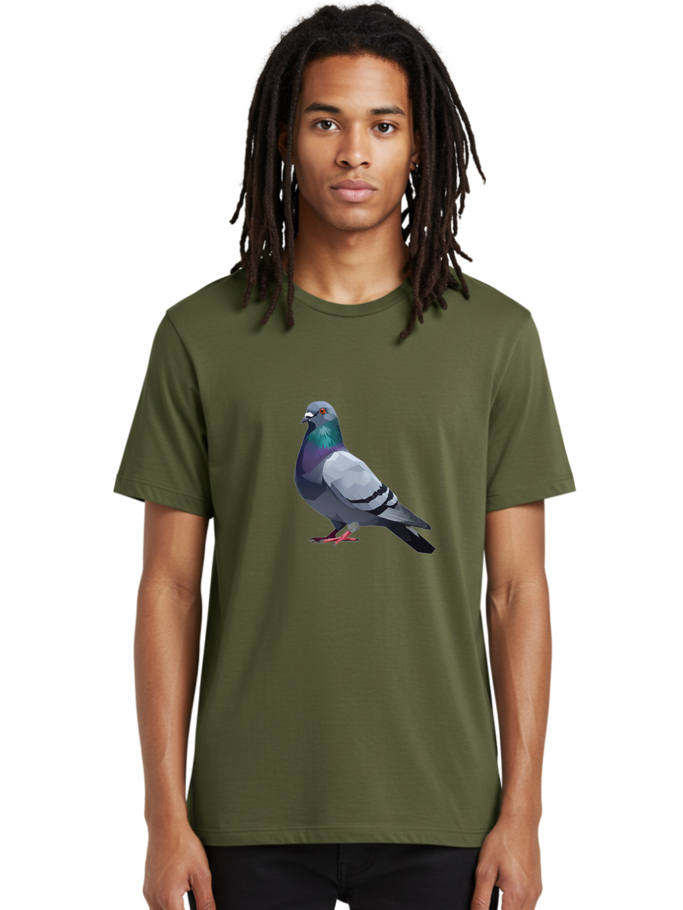 Pigeon Men'S Graphic Tee, 100% Cotton, Comfortable Casual Summer Wear, Machine Washable, Vintage Camera, Old Camera, Antique Camera, Black Camera, Classic Photography, Photography Equipment, Nostalgic Device, Film Camera, Camera Art Ban109