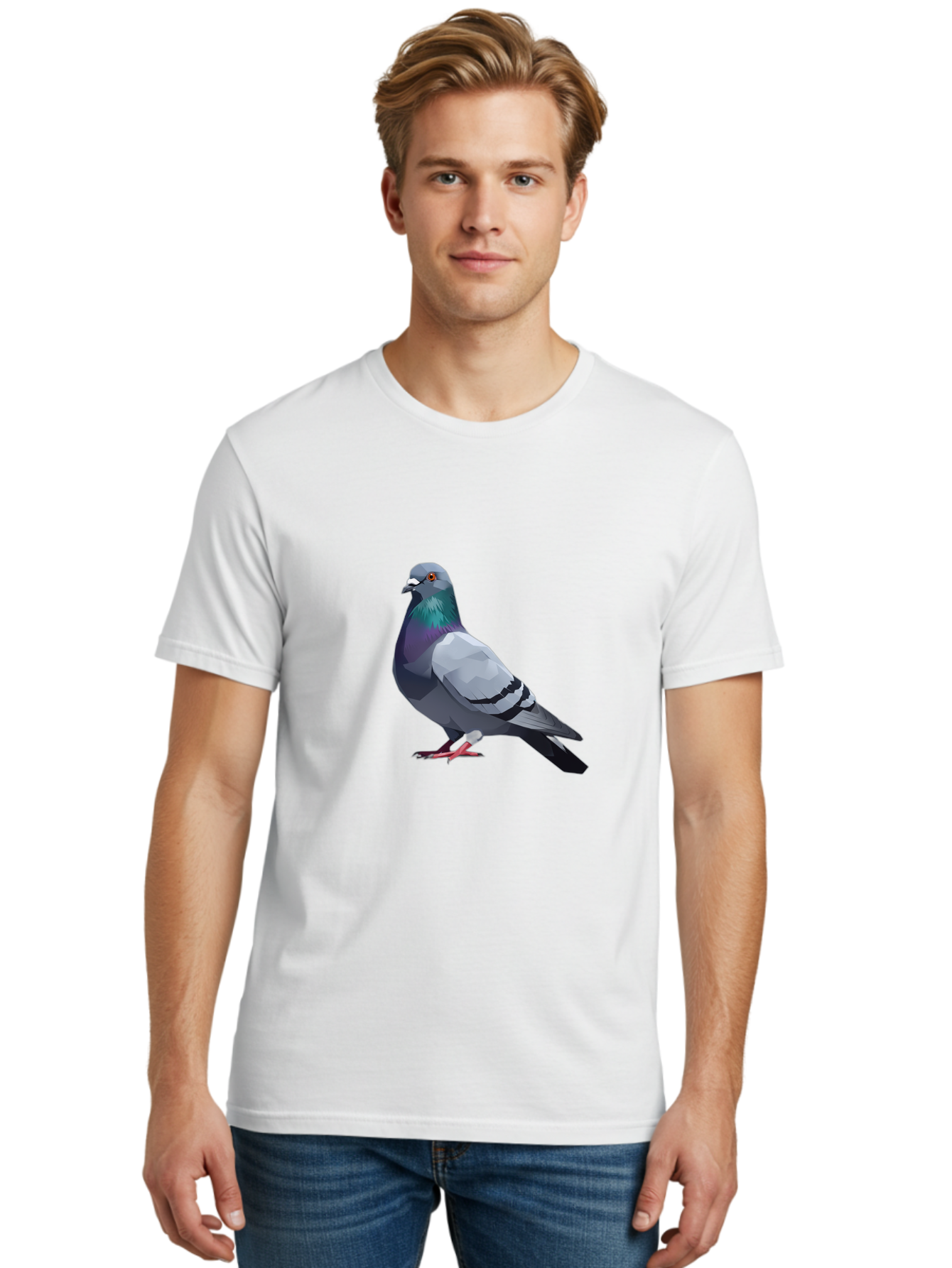 Pigeon Men'S Graphic Tee, 100% Cotton, Comfortable Casual Summer Wear, Machine Washable, Vintage Camera, Old Camera, Antique Camera, Black Camera, Classic Photography, Photography Equipment, Nostalgic Device, Film Camera, Camera Art Ban109