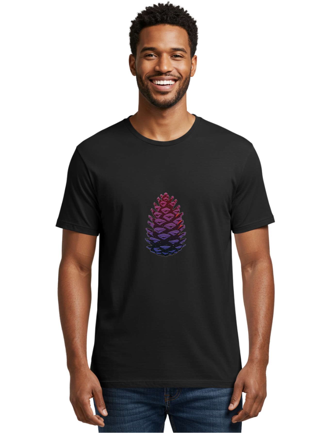 Pine-Cone-1 Men'S Graphic Tee, 100% Cotton, Comfortable Casual Summer Wear, Machine Washable, Vintage Camera, Old Camera, Antique Camera, Black Camera, Classic Photography, Photography Equipment, Nostalgic Device, Film Camera, Camera Art Ban112