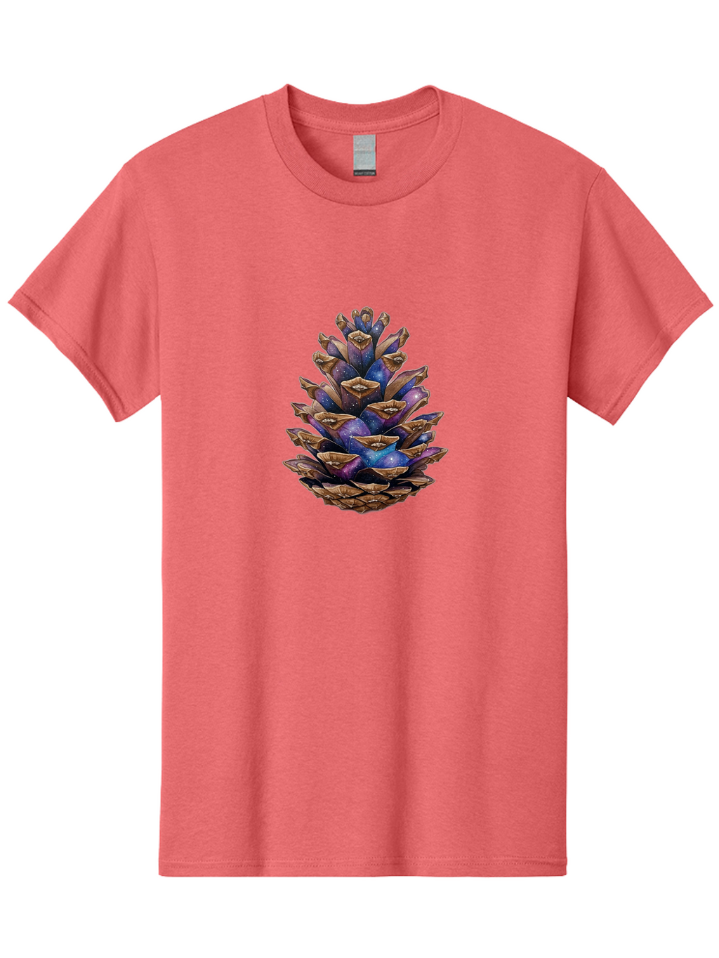 Pine-Cone-Galaxy Men'S Graphic Tee, 100% Cotton, Comfortable Casual Summer Wear, Machine Washable, Vintage Camera, Old Camera, Antique Camera, Black Camera, Classic Photography, Photography Equipment, Nostalgic Device, Film Camera, Camera Art Ban116