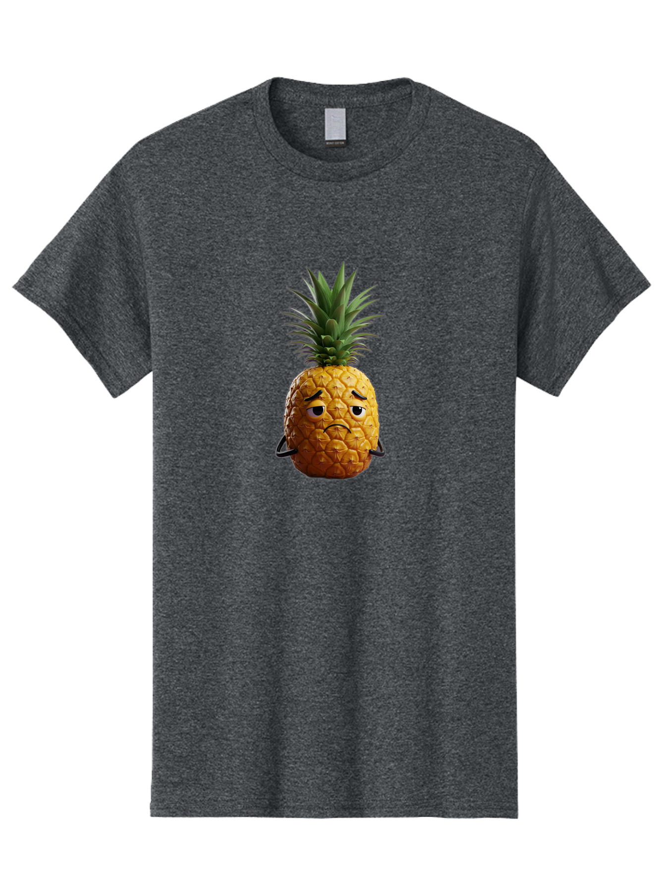 Pineapple-With-A-Grumpy-Face Men'S Graphic Tee, 100% Cotton, Comfortable Casual Summer Wear, Machine Washable, Vintage Camera, Old Camera, Antique Camera, Black Camera, Classic Photography, Photography Equipment, Nostalgic Device, Film Camera, Ban119