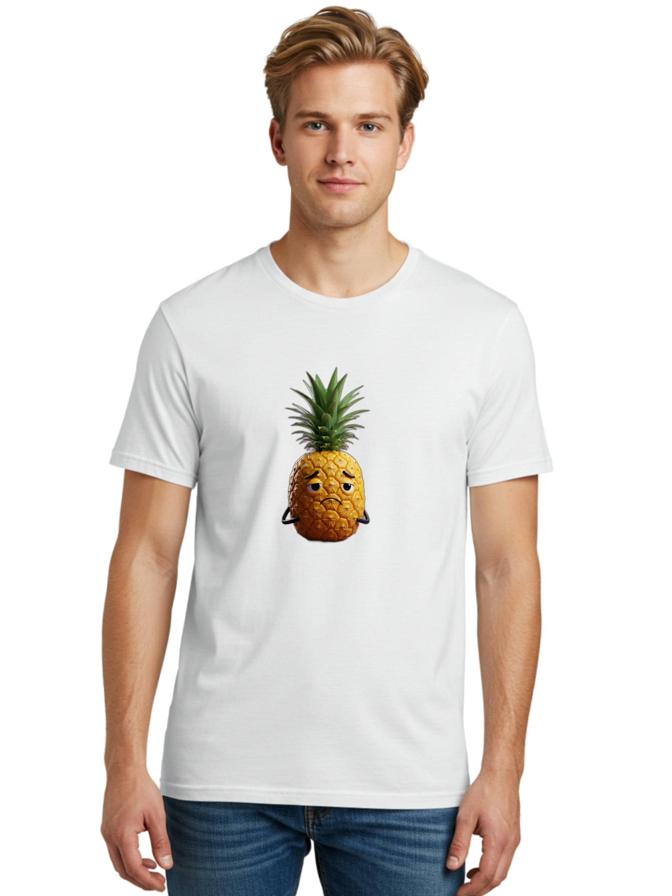 Pineapple-With-A-Grumpy-Face Men'S Graphic Tee, 100% Cotton, Comfortable Casual Summer Wear, Machine Washable, Vintage Camera, Old Camera, Antique Camera, Black Camera, Classic Photography, Photography Equipment, Nostalgic Device, Film Camera, Ban119