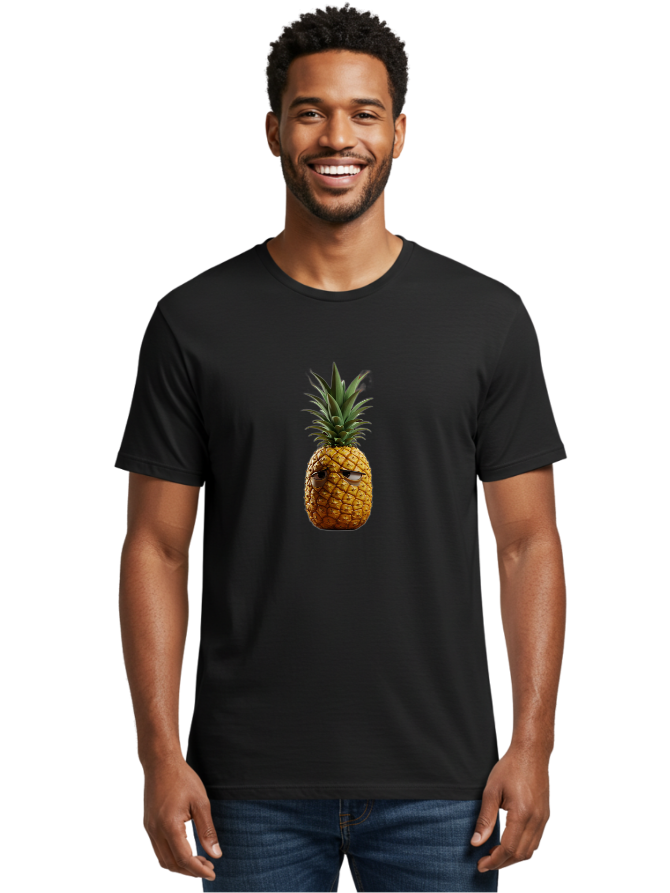 Pineapple-With-Eyes Men'S Graphic Tee, 100% Cotton, Comfortable Casual Summer Wear, Machine Washable, Vintage Camera, Old Camera, Antique Camera, Black Camera, Classic Photography, Photography Equipment, Nostalgic Device, Film Camera, Ban120