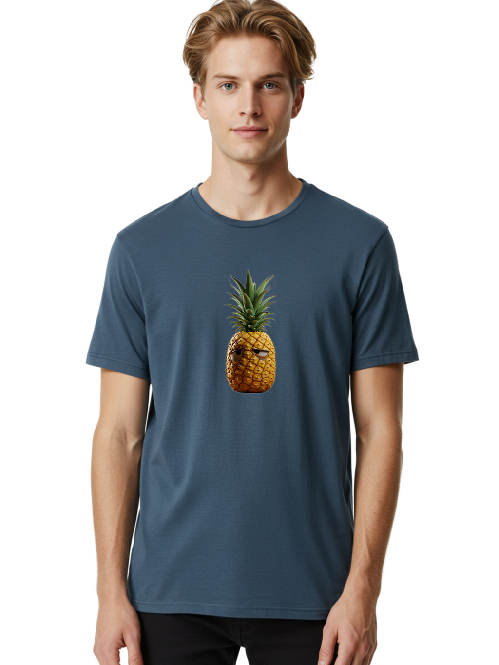 Pineapple-With-Eyes Men'S Graphic Tee, 100% Cotton, Comfortable Casual Summer Wear, Machine Washable, Vintage Camera, Old Camera, Antique Camera, Black Camera, Classic Photography, Photography Equipment, Nostalgic Device, Film Camera, Ban120