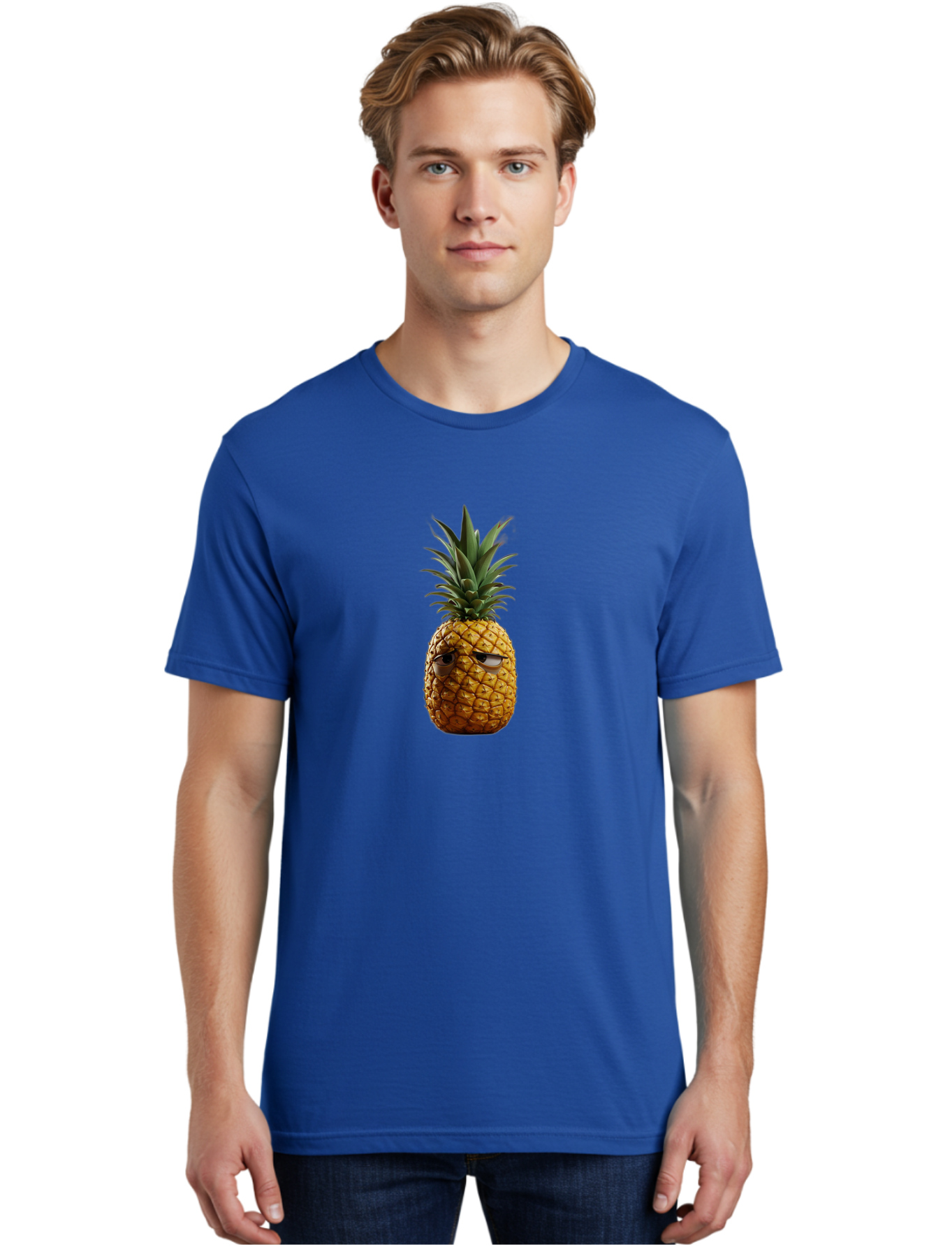 Pineapple-With-Eyes Men'S Graphic Tee, 100% Cotton, Comfortable Casual Summer Wear, Machine Washable, Vintage Camera, Old Camera, Antique Camera, Black Camera, Classic Photography, Photography Equipment, Nostalgic Device, Film Camera, Ban120