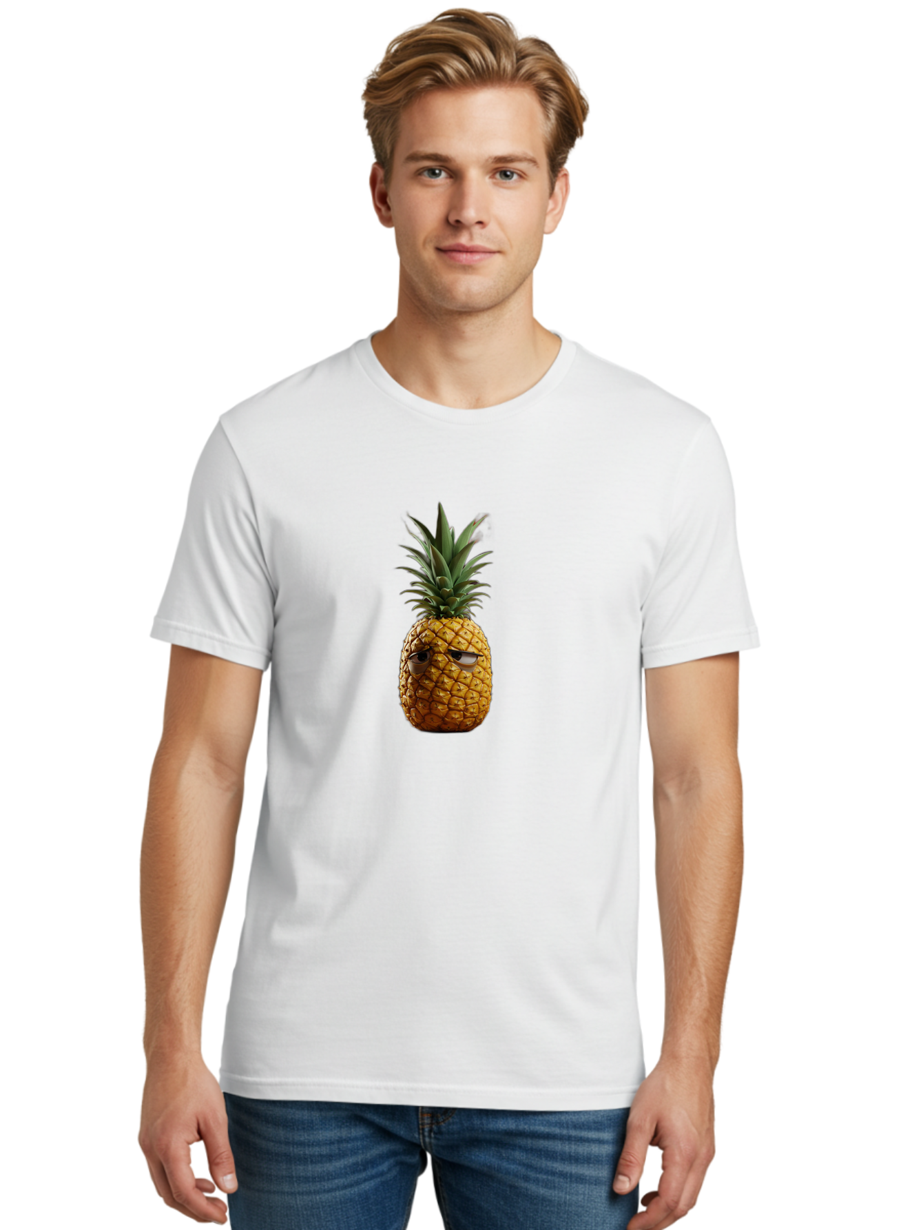 Pineapple-With-Eyes Men'S Graphic Tee, 100% Cotton, Comfortable Casual Summer Wear, Machine Washable, Vintage Camera, Old Camera, Antique Camera, Black Camera, Classic Photography, Photography Equipment, Nostalgic Device, Film Camera, Ban120
